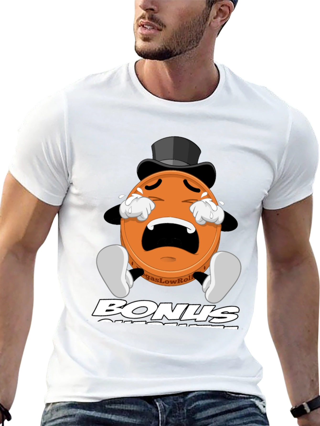 VegasLowRoller Bonus Guarantee T-Shirt