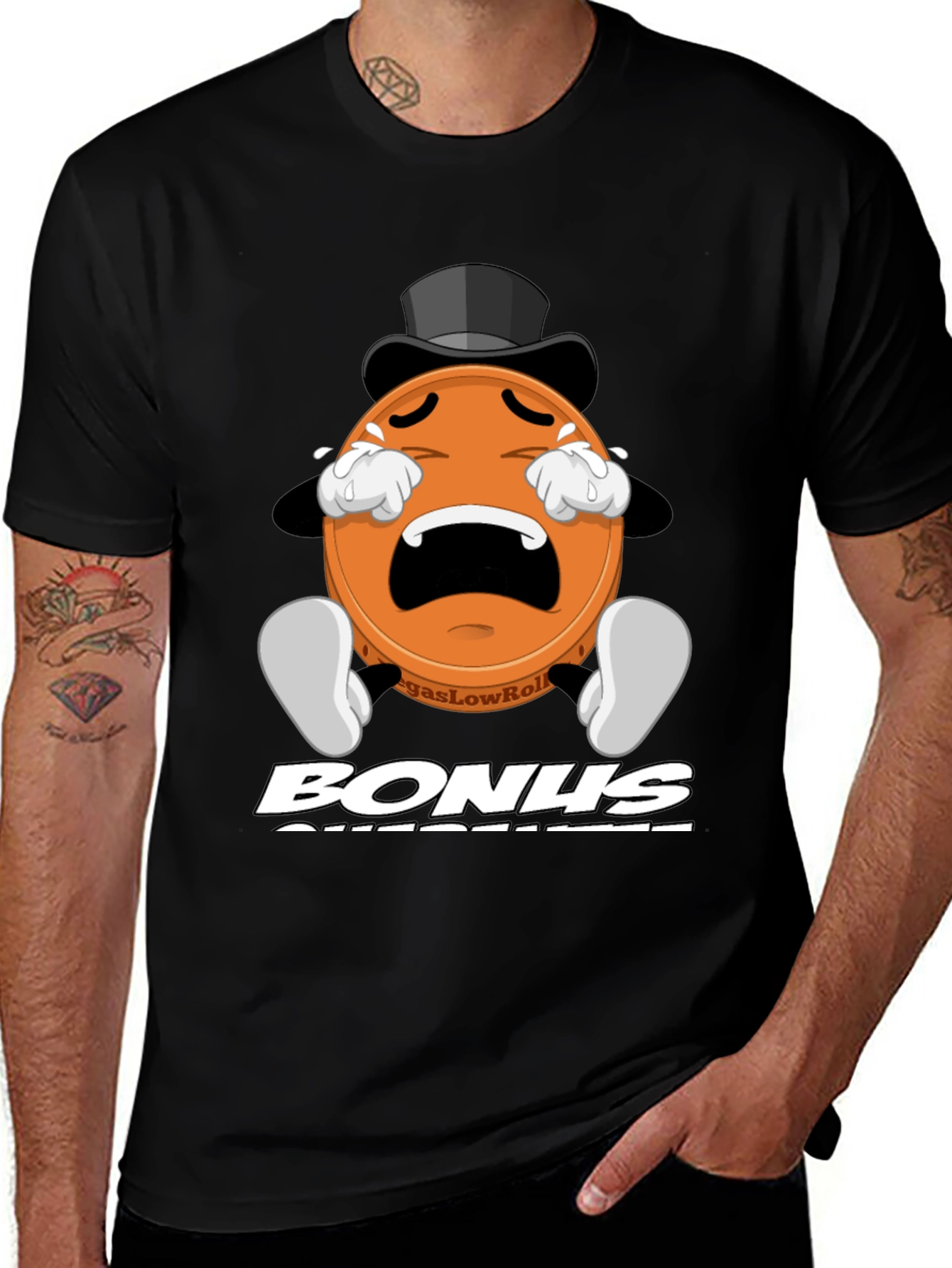 VegasLowRoller Bonus Guarantee T-Shirt