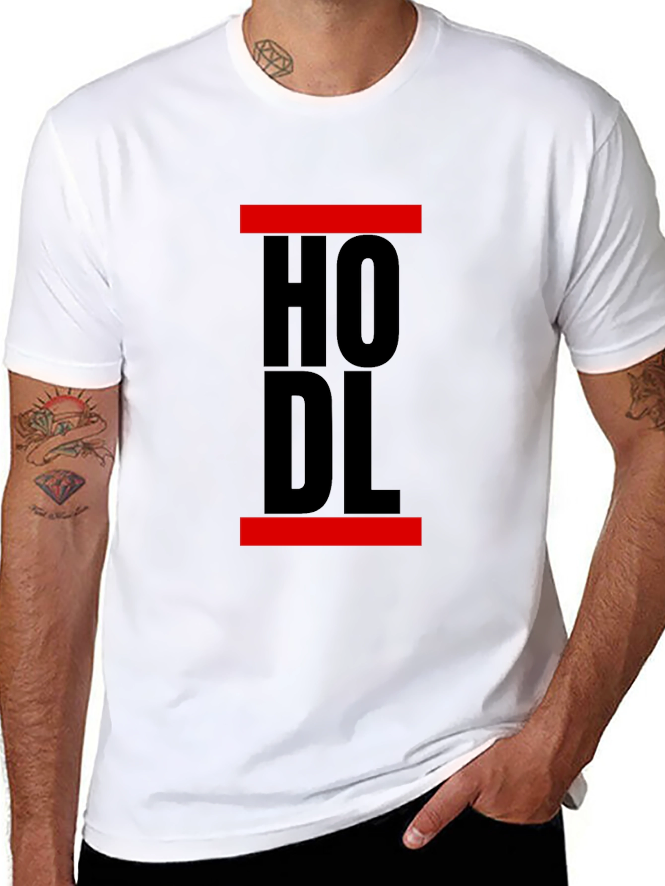 HODL Crypto Black T-Shirt