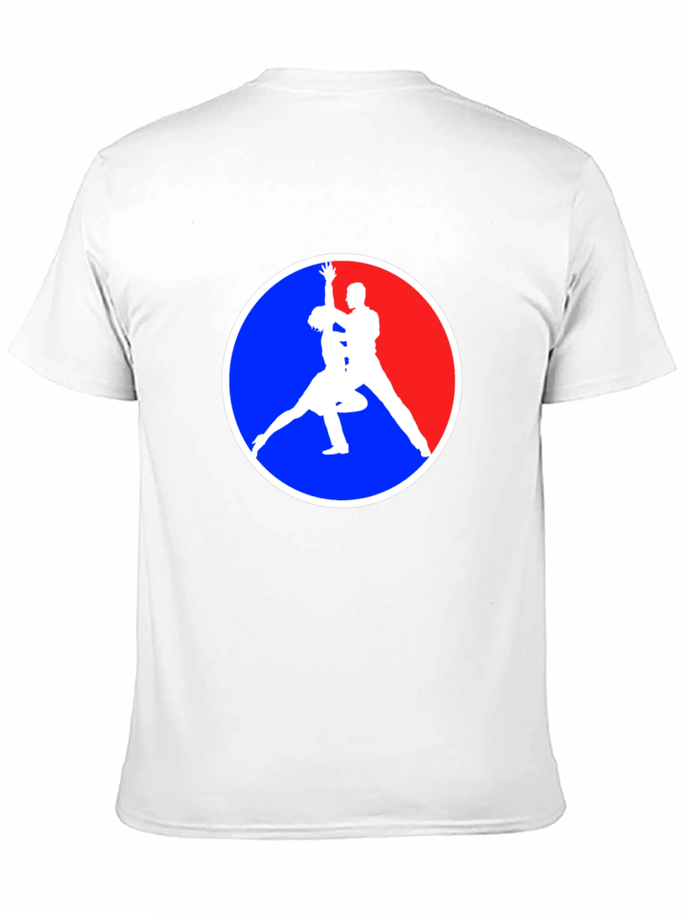 Dancing Silhouette Graphic Tee - Black