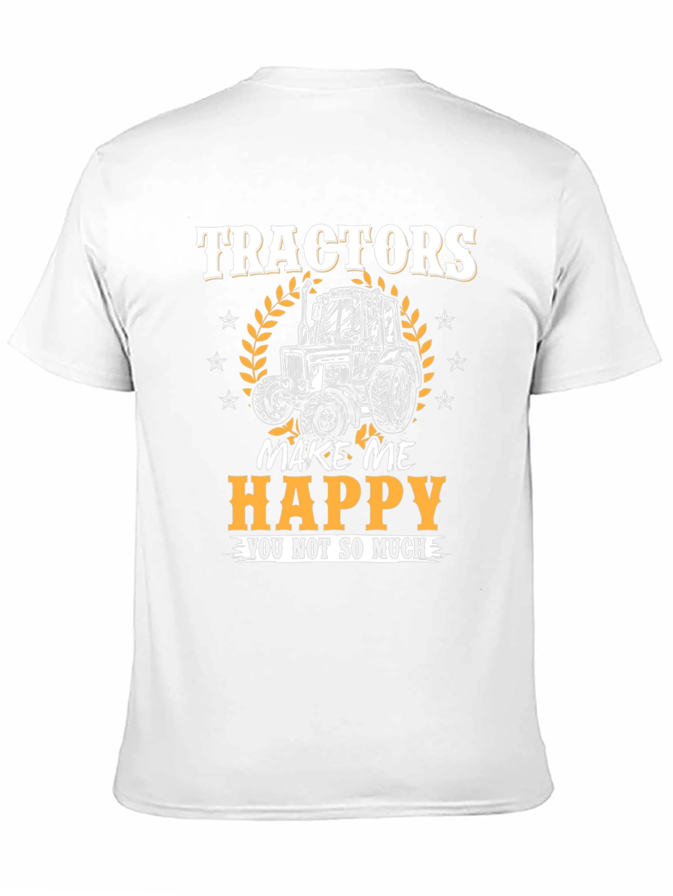 Tractors Make Me Happy Graphic Tee
