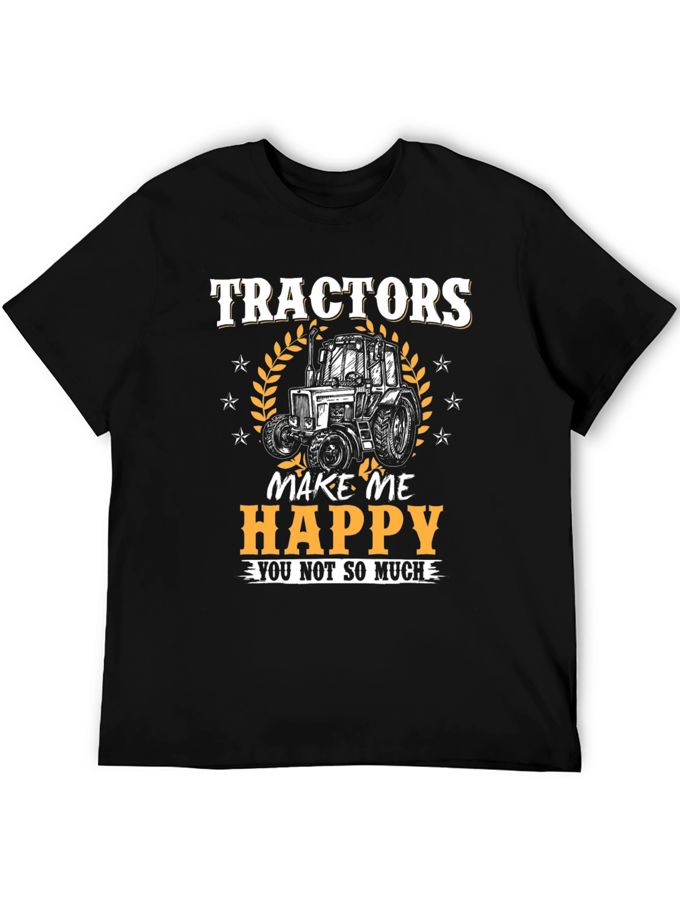 Tractors Make Me Happy Graphic Tee
