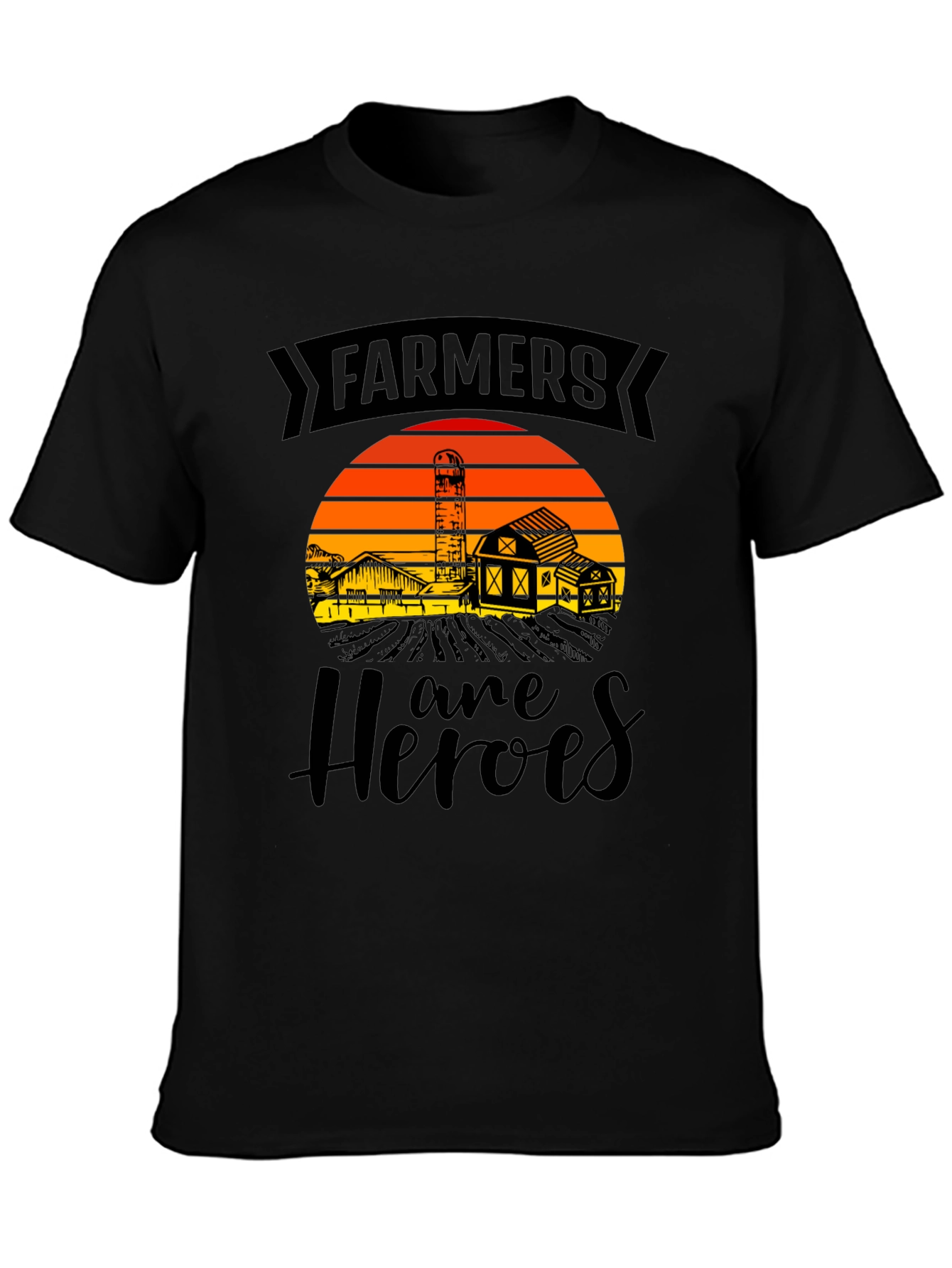 Farmers are Heroes Graphic Tee