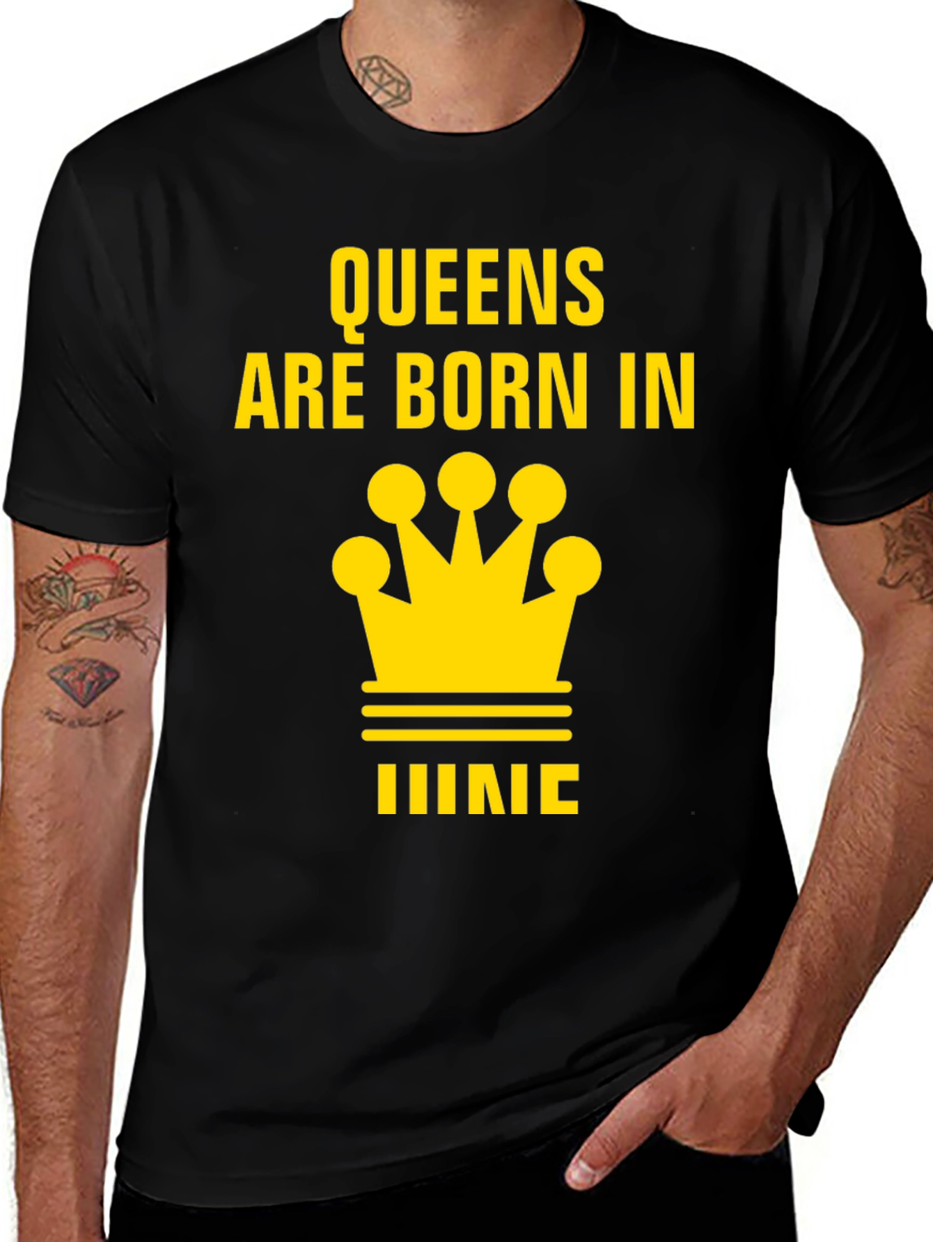 Queens are Born in June T-Shirt
