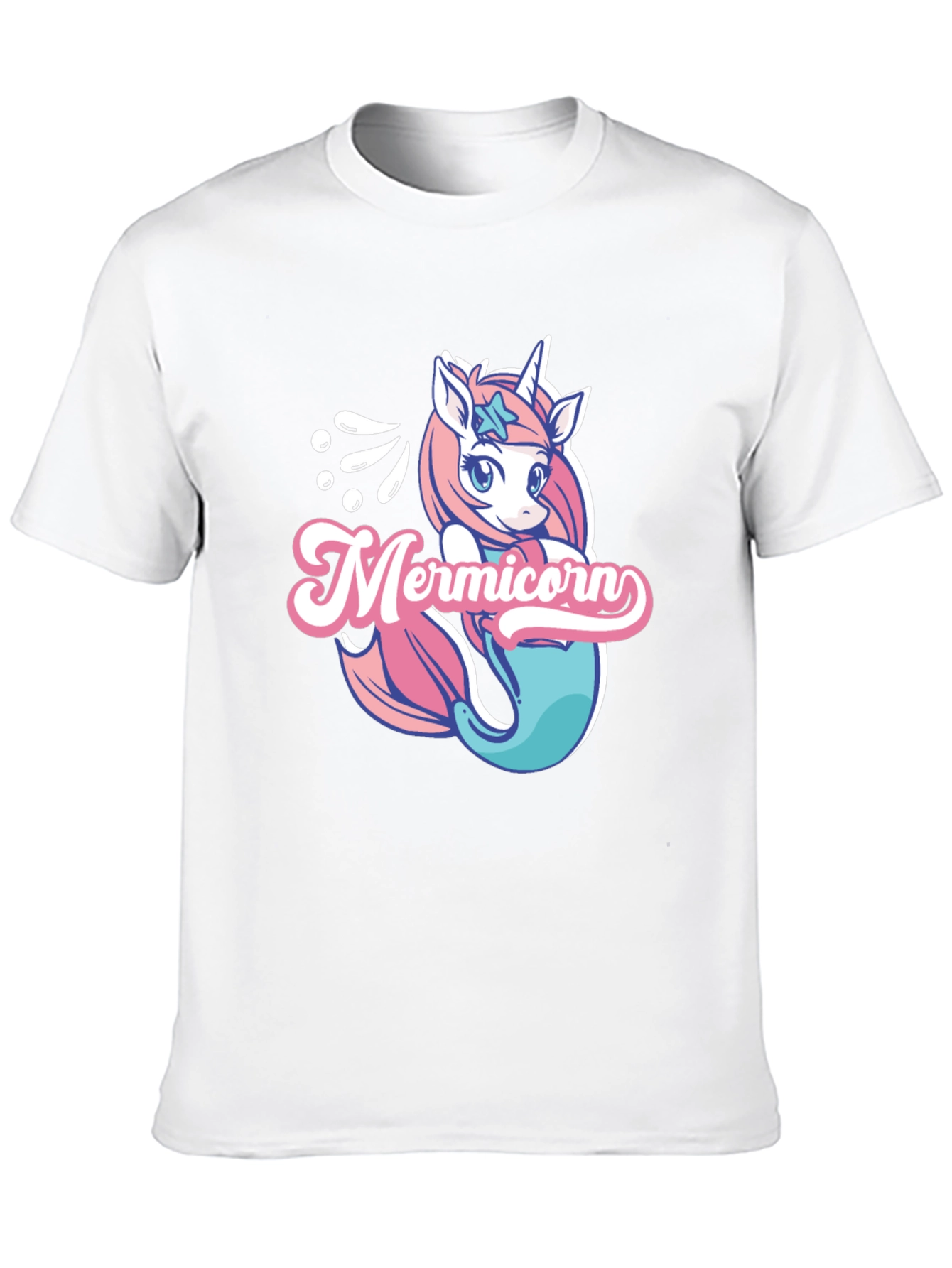 Mermicorn Black T-Shirt