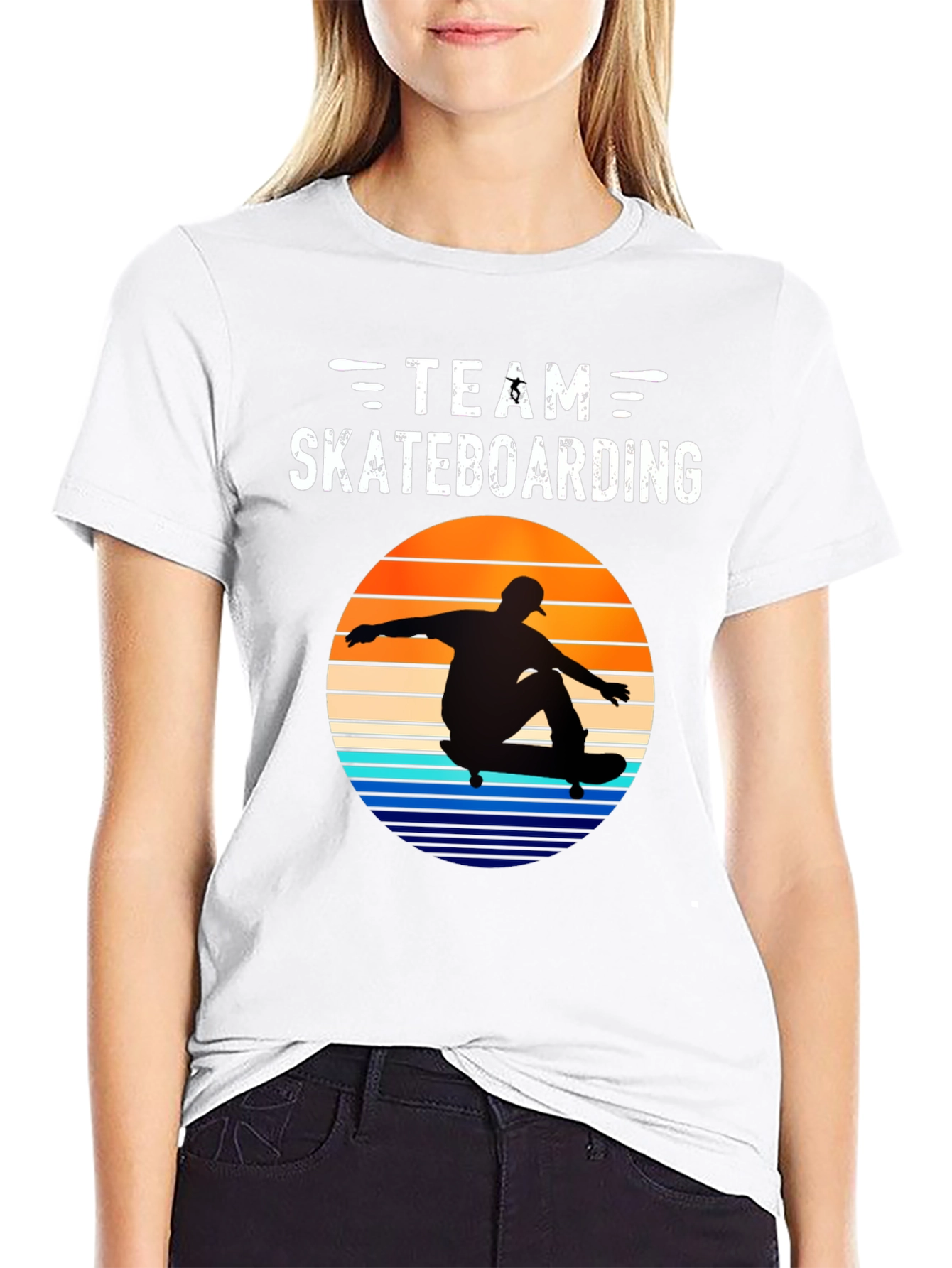 Team Skateboarding Graphic Tee