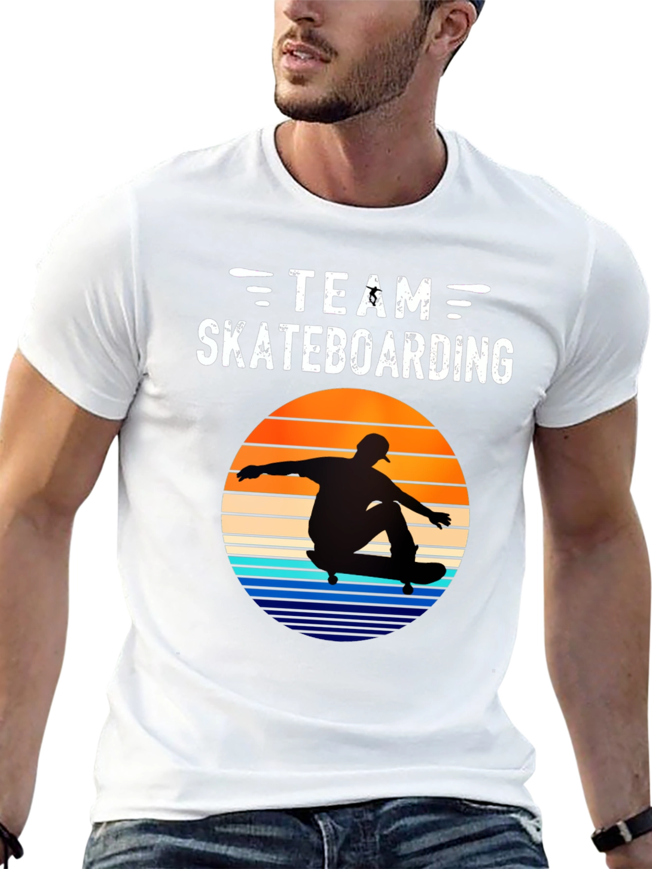 Team Skateboarding Graphic Tee