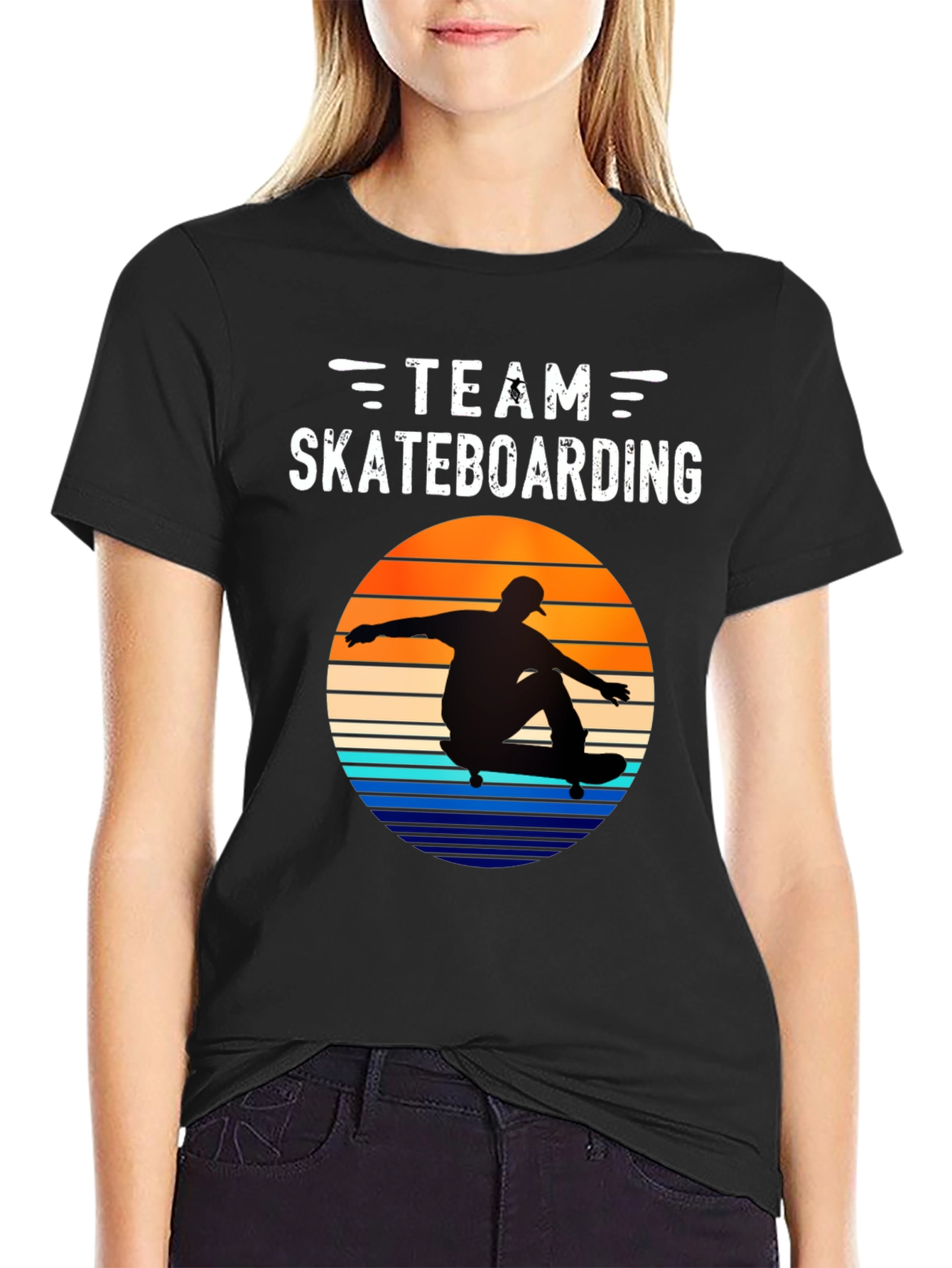 Team Skateboarding Graphic Tee