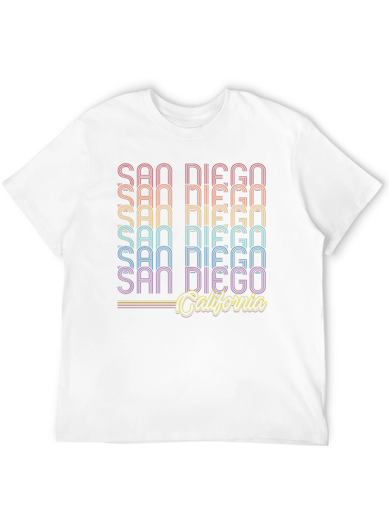 San Diego California Graphic T-Shirt