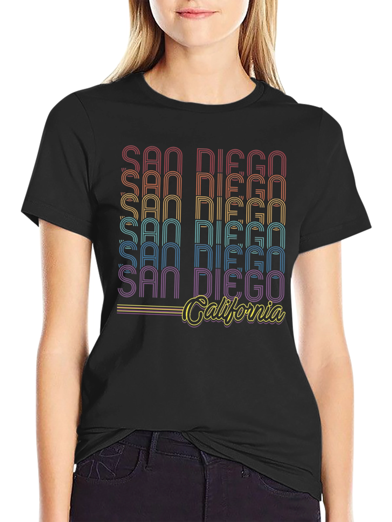 San Diego California Graphic T-Shirt