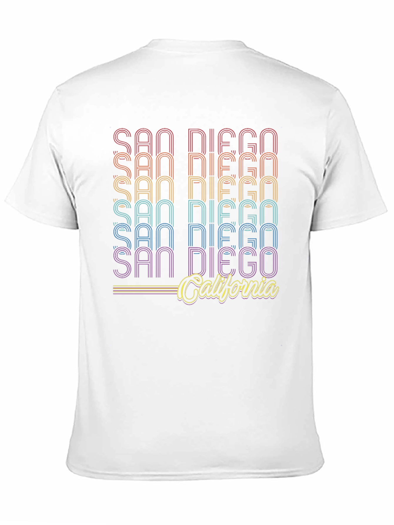 San Diego California Graphic T-Shirt