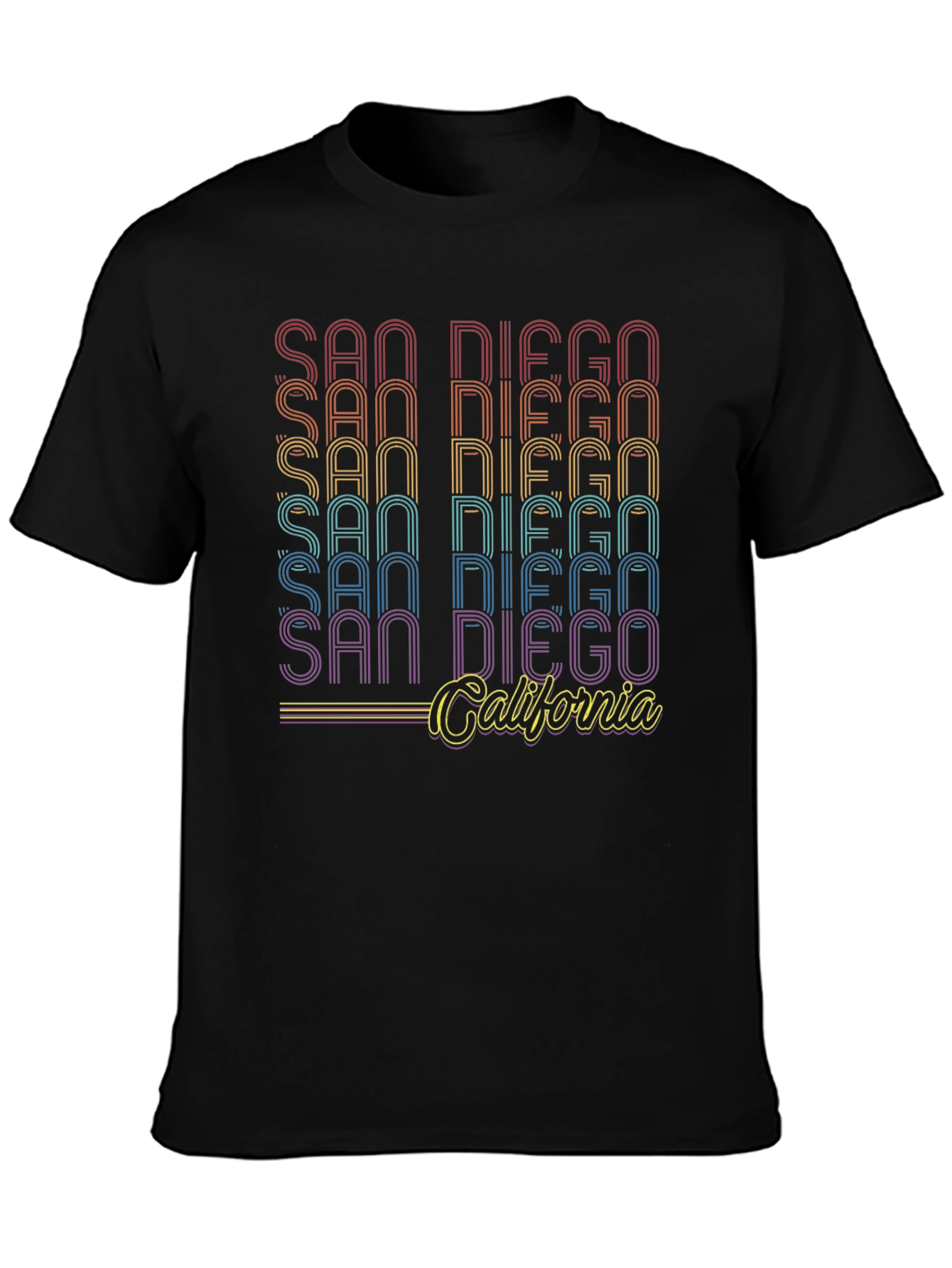 San Diego California Graphic T-Shirt