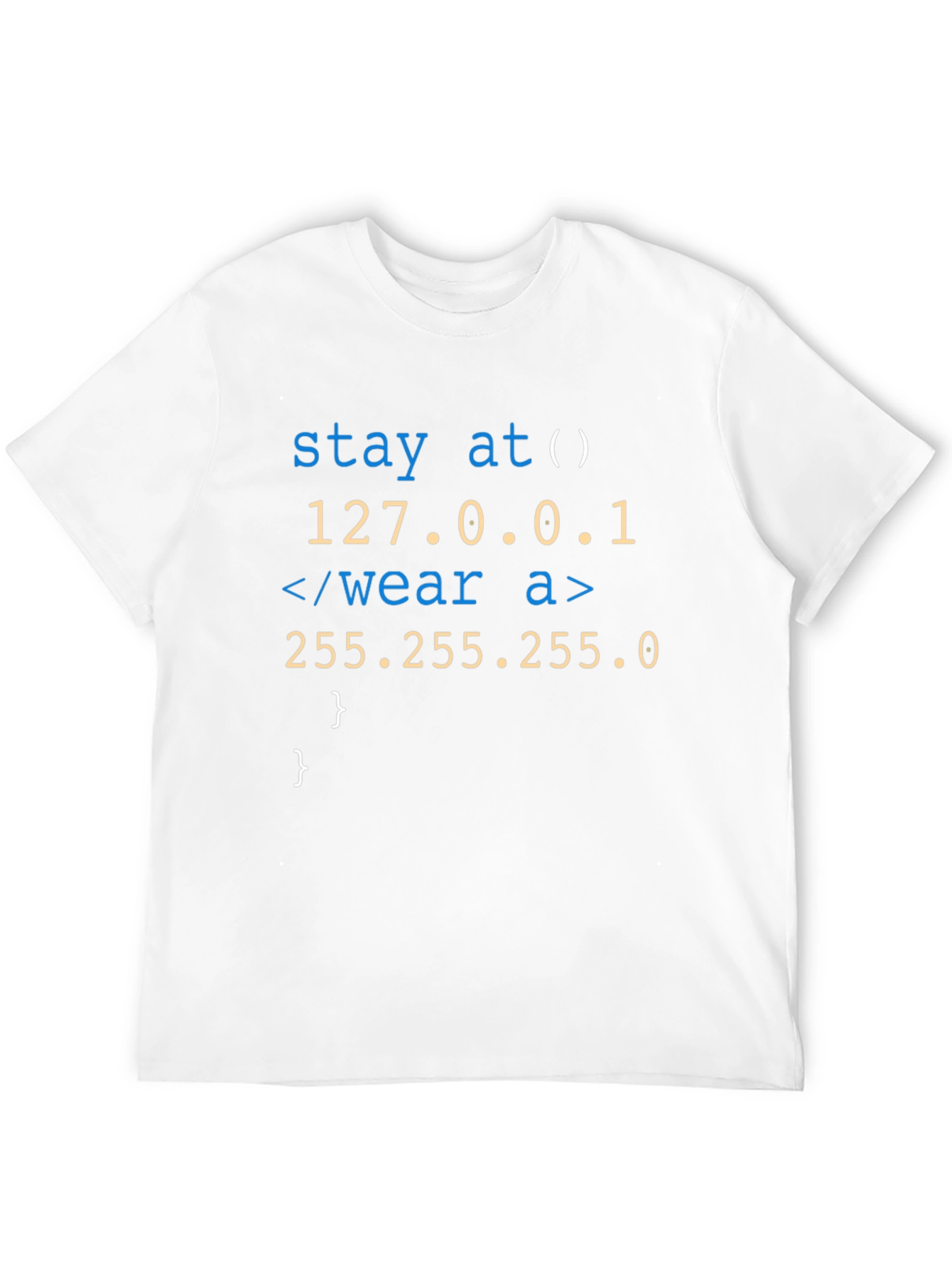 Stay At Home Geek T-Shirt Programmer Coder Humor