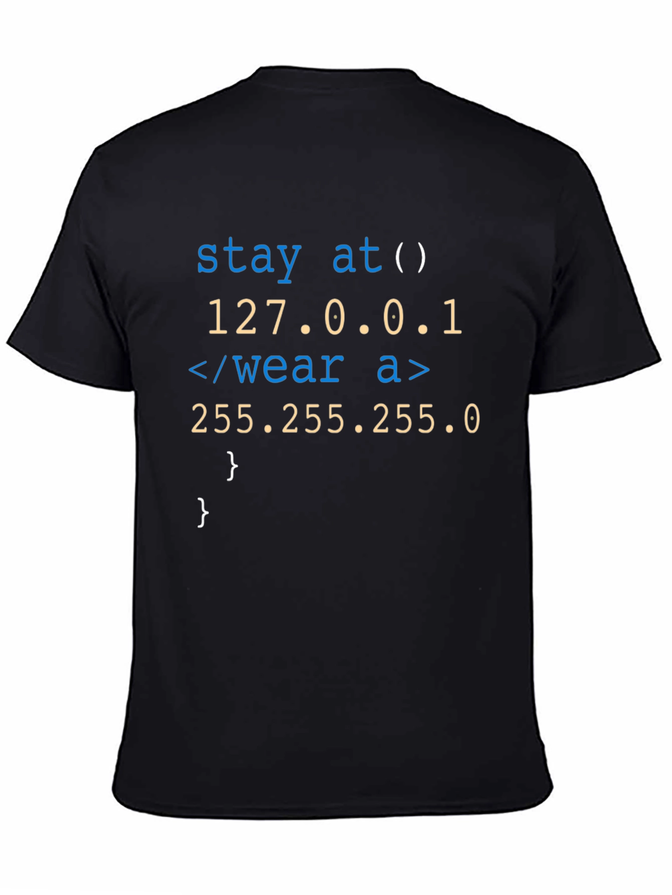 Stay At Home Geek T-Shirt Programmer Coder Humor