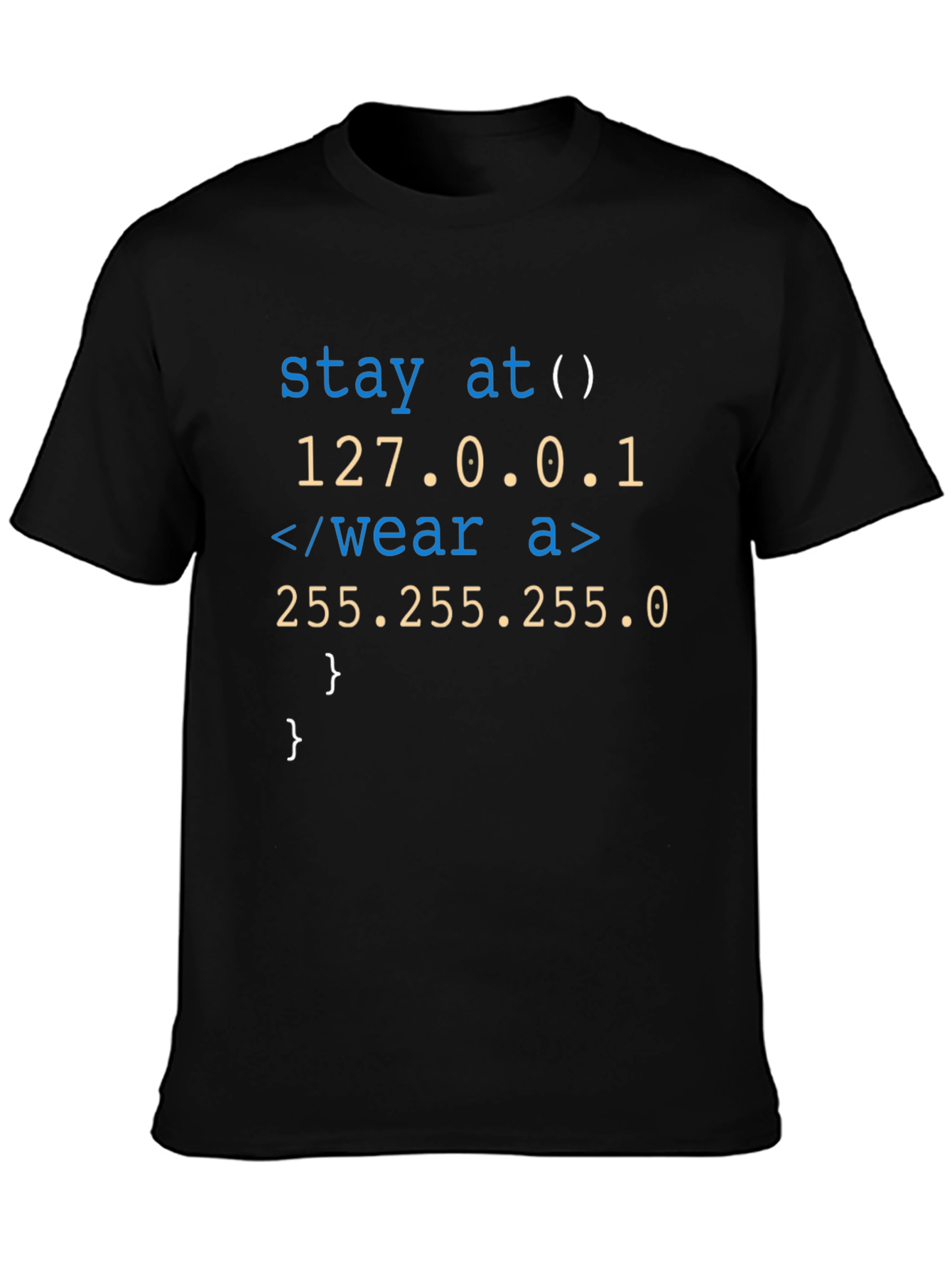 Stay At Home Geek T-Shirt Programmer Coder Humor