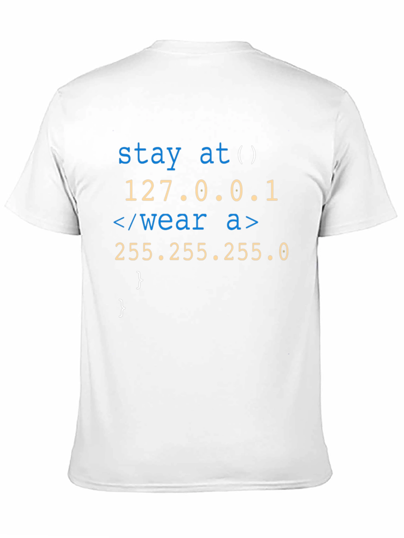 Stay At Home Geek T-Shirt Programmer Coder Humor