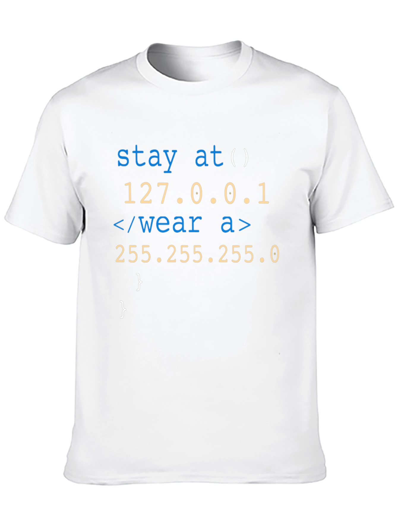 Stay At Home Geek T-Shirt Programmer Coder Humor