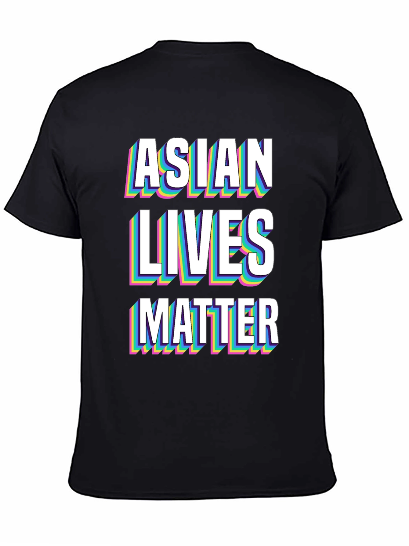 Asian Lives Matter Graphic Tee - Black