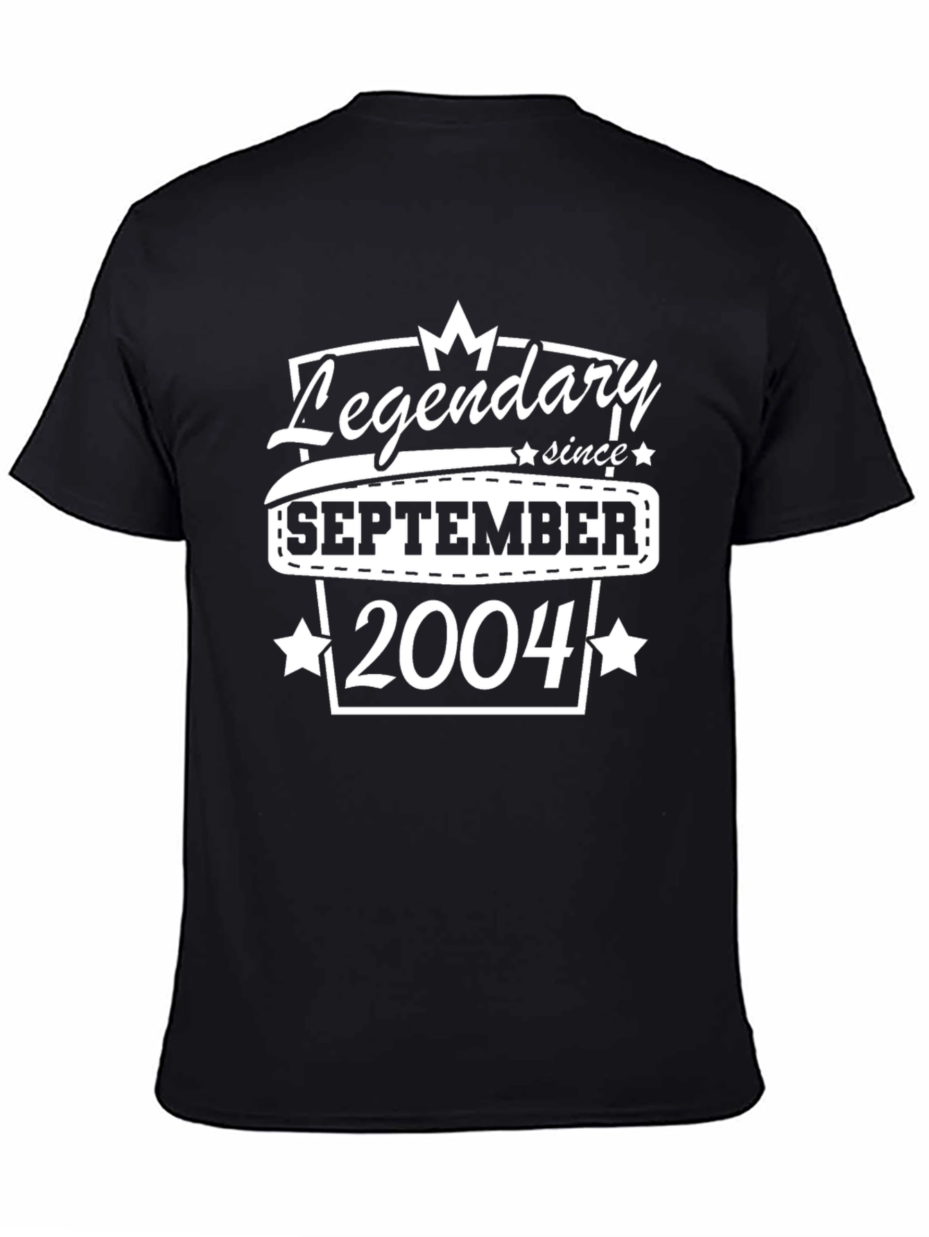 Legendary Since September 2004 Black T-Shirt