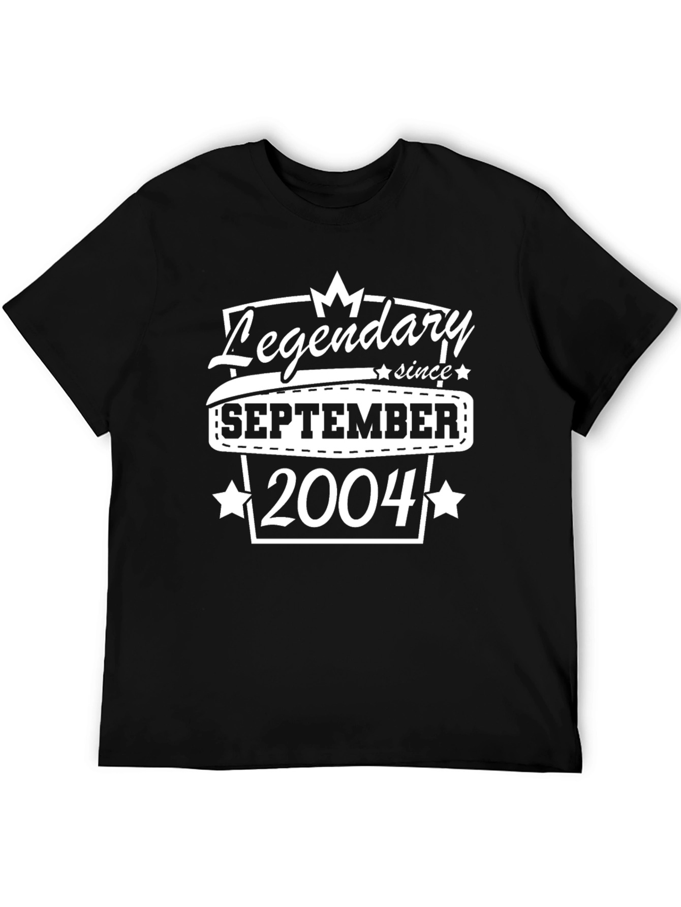 Legendary Since September 2004 Black T-Shirt