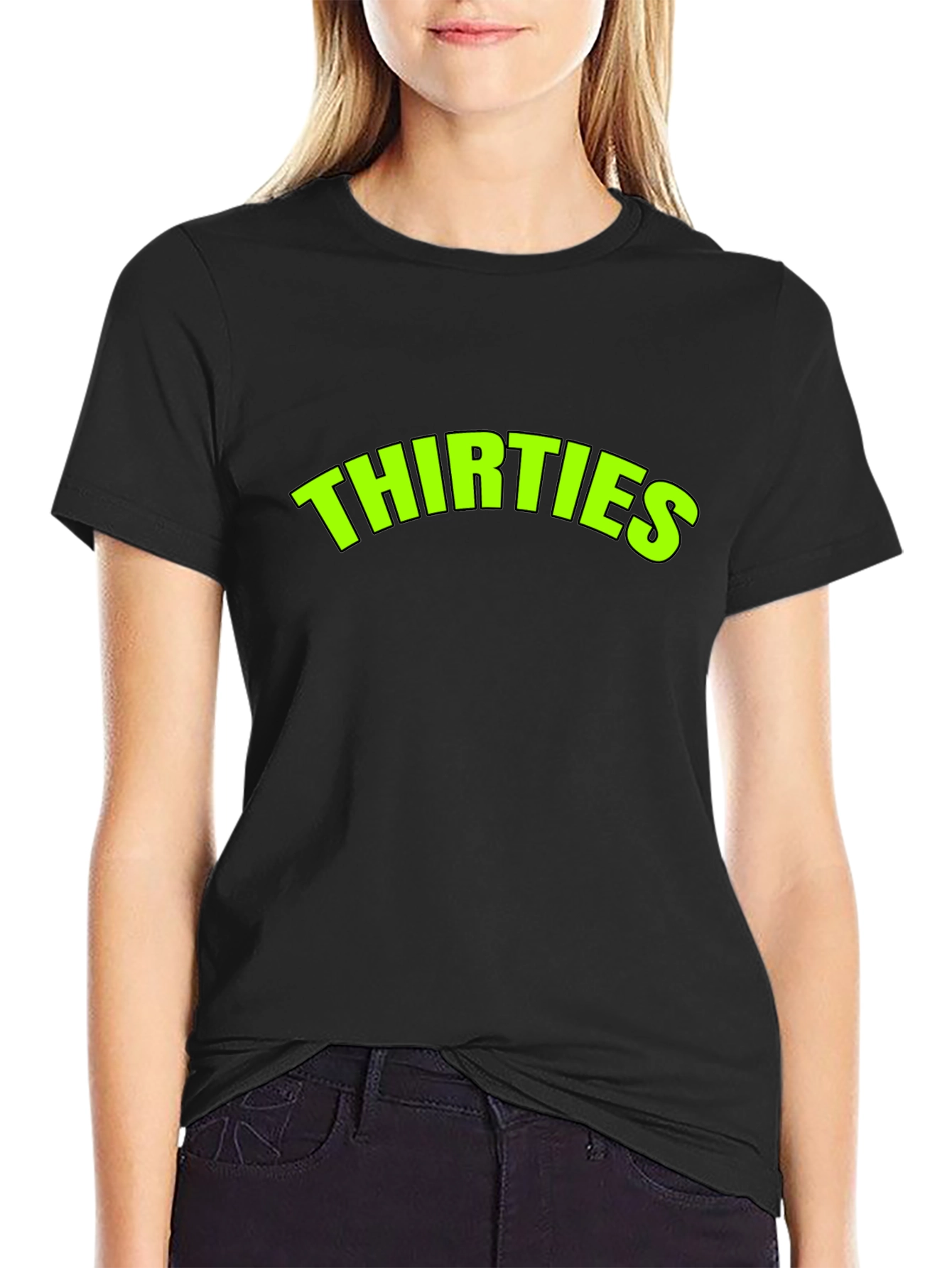 Thirties Graphic Tee - Black