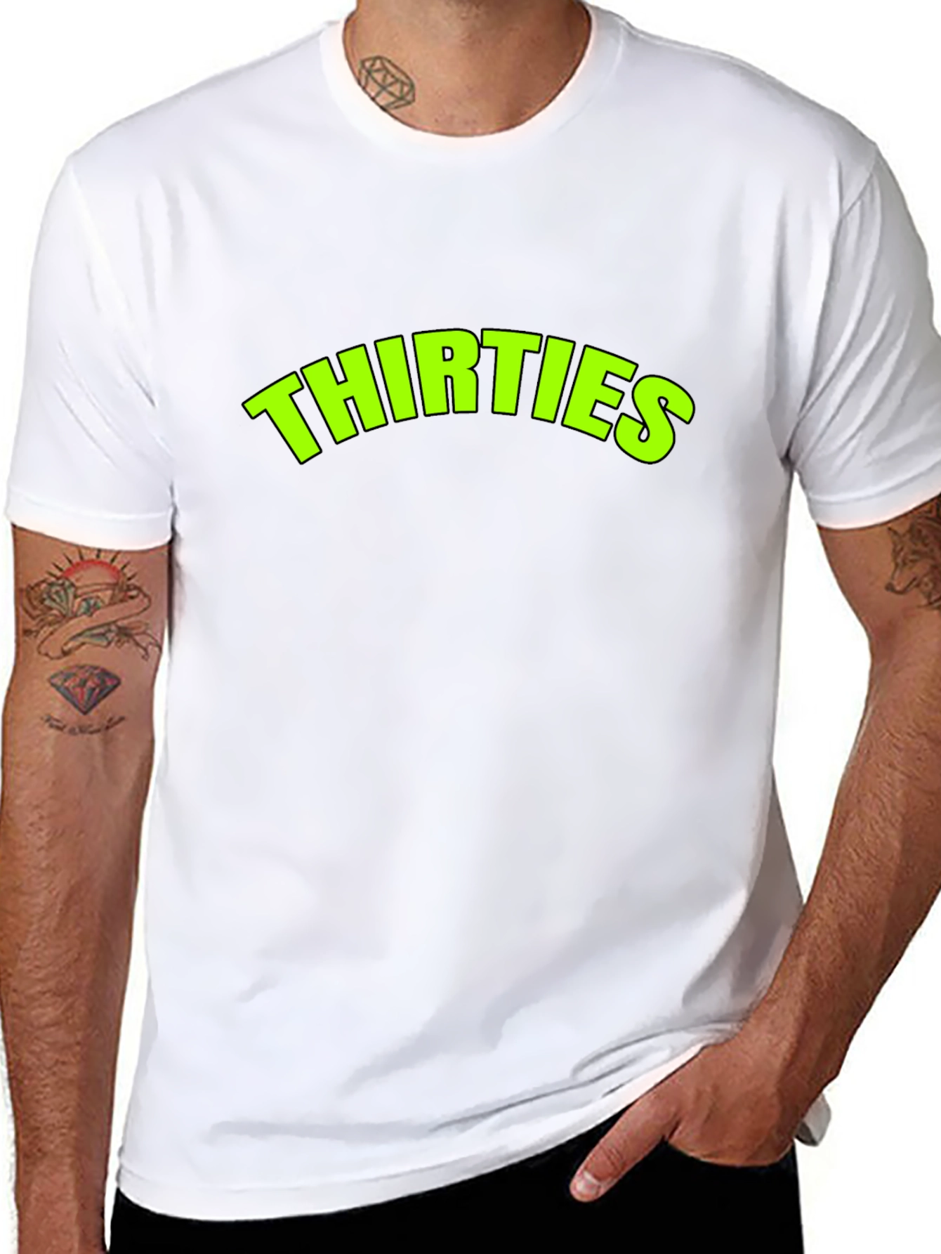 Thirties Graphic Tee - Black