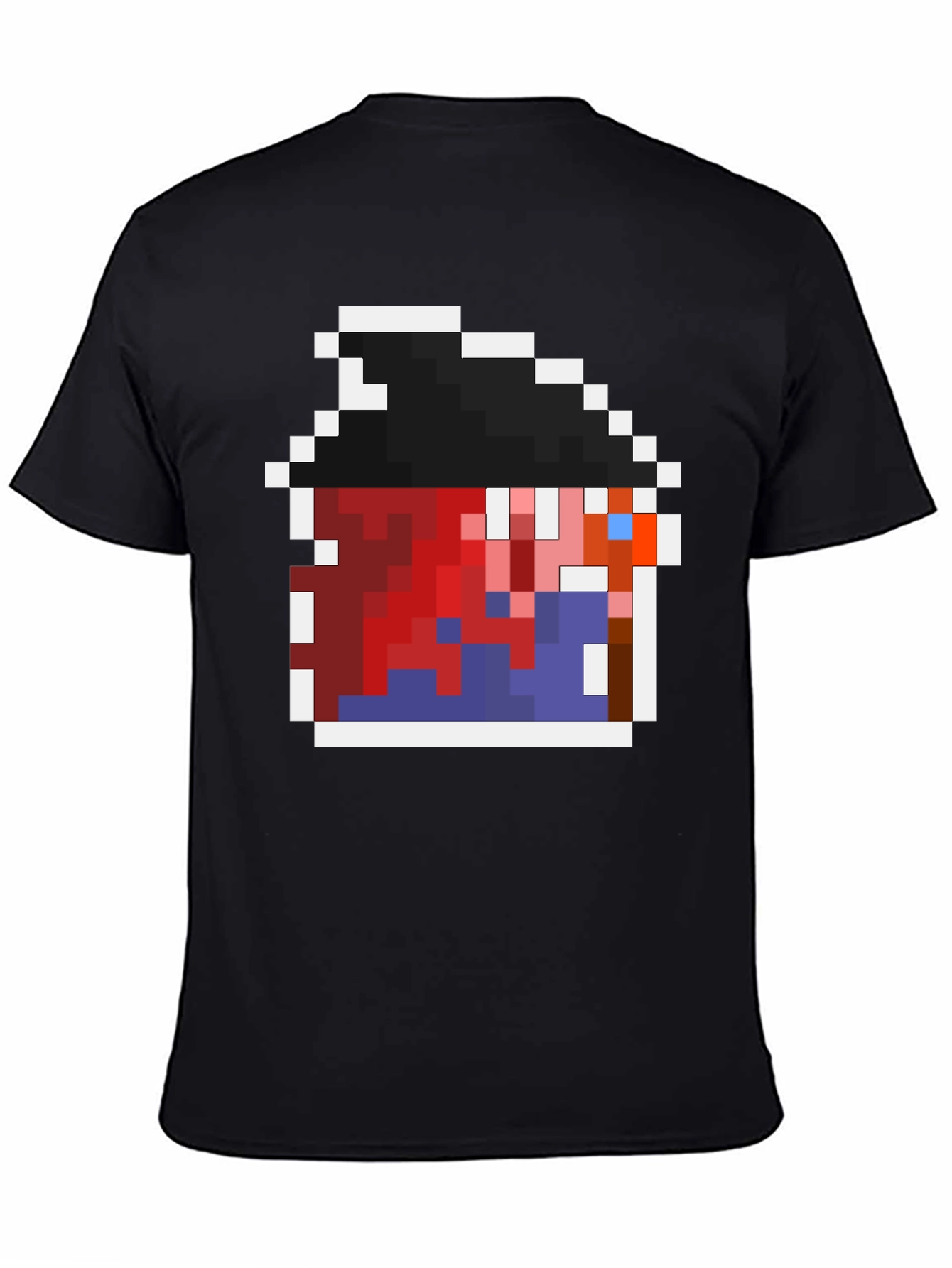 Pixelated Character Graphic Tee