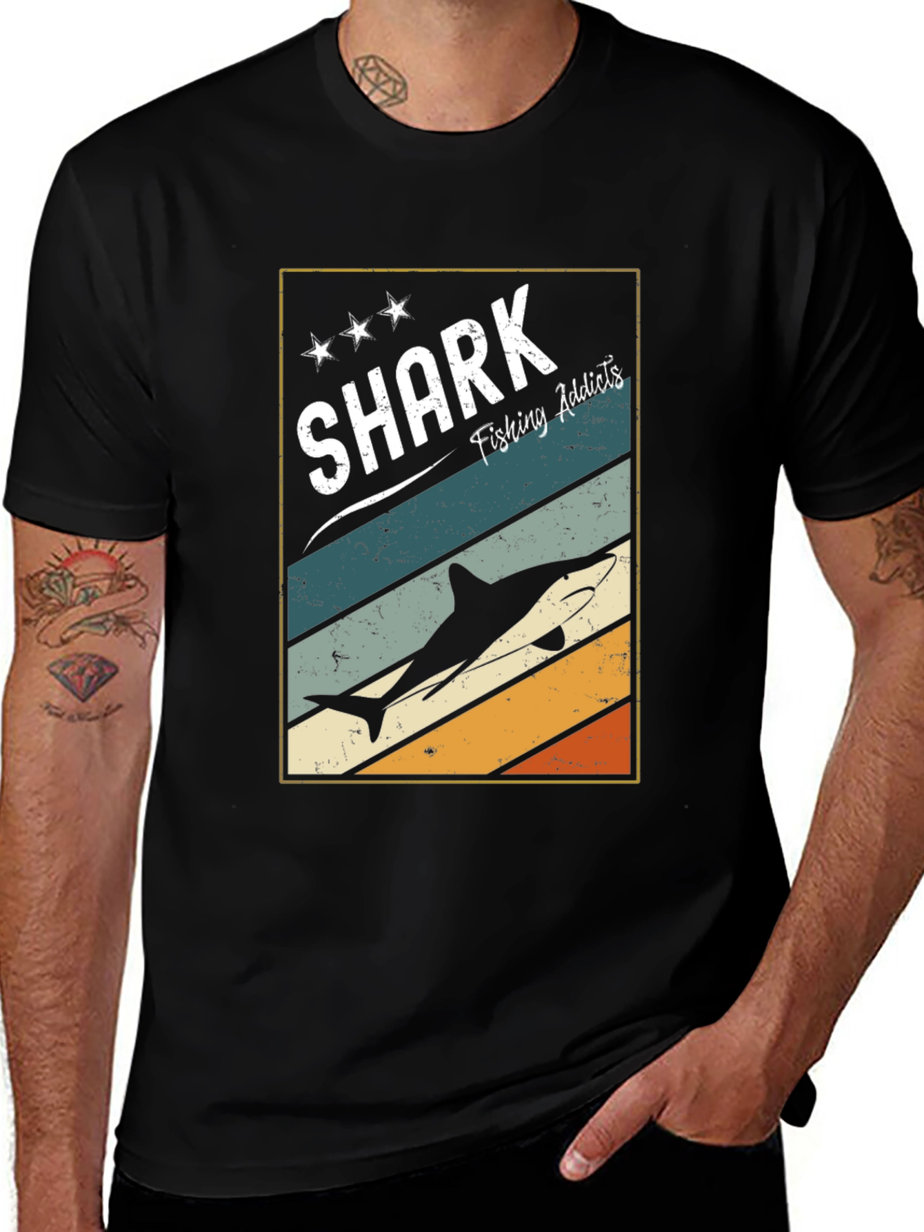 Shark Fishing Addicts T-Shirt