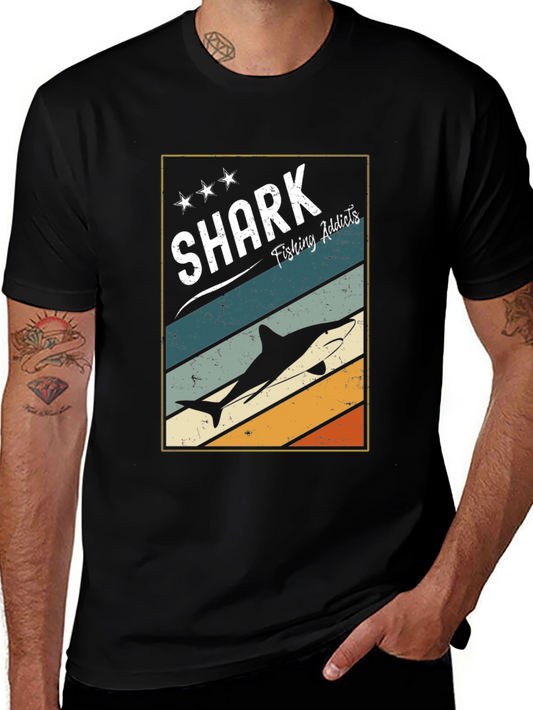 Shark Fishing Addicts T-Shirt