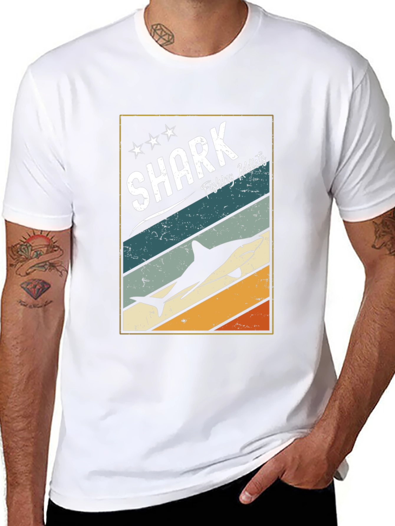 Shark Fishing Addicts T-Shirt