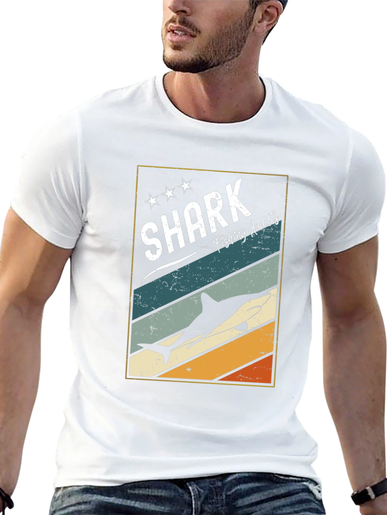 Shark Fishing Addicts T-Shirt