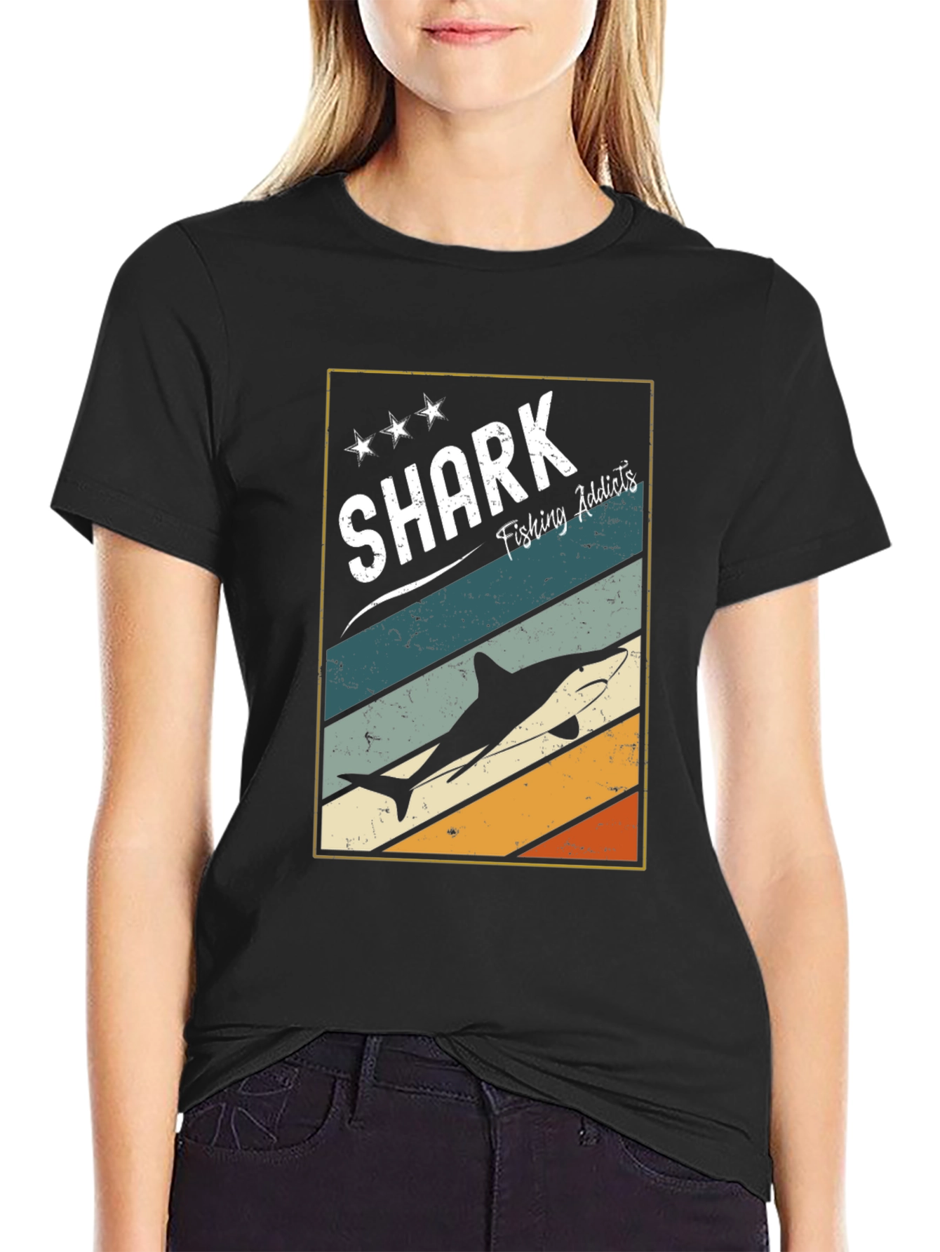 Shark Fishing Addicts T-Shirt
