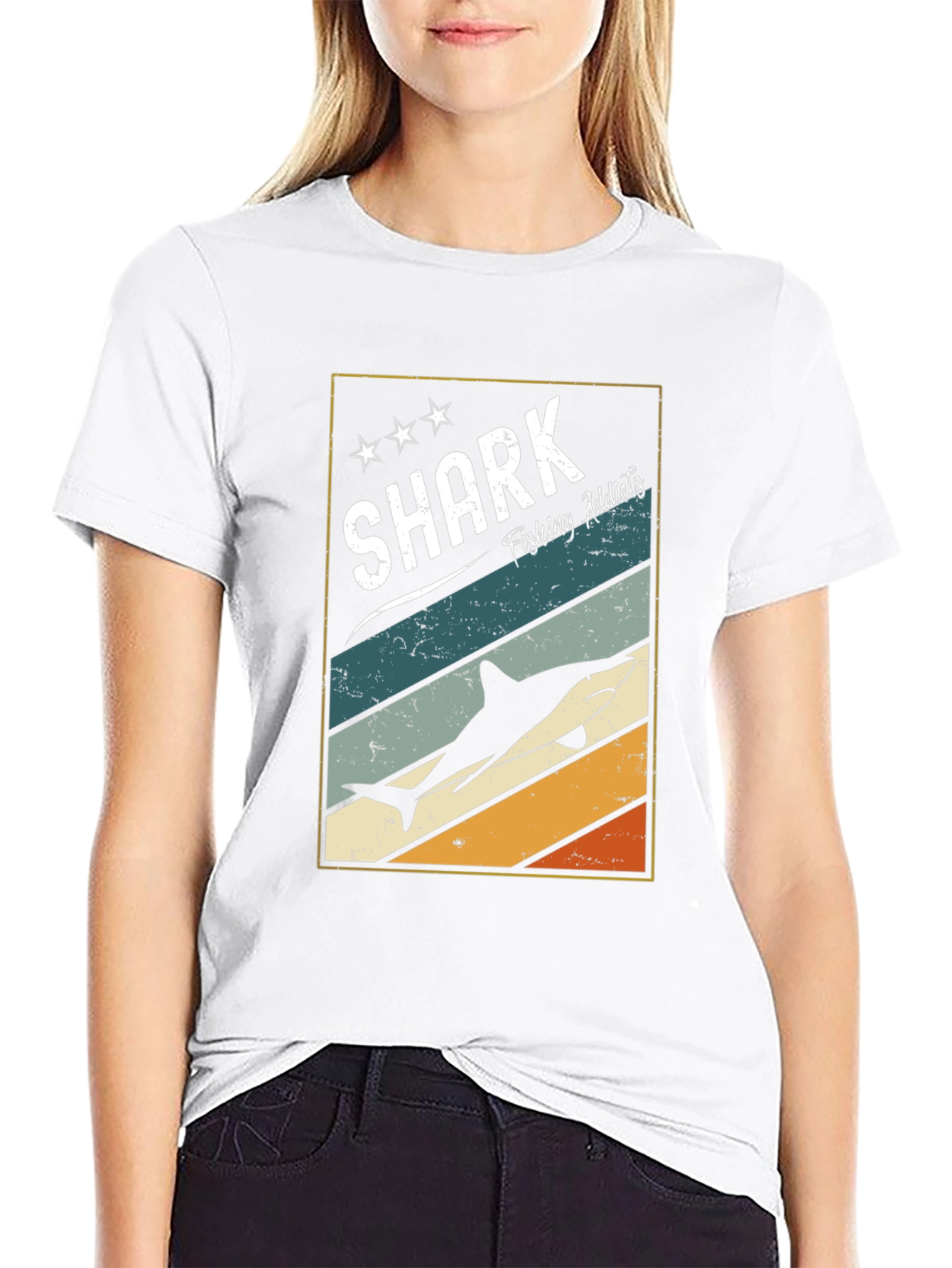 Shark Fishing Addicts T-Shirt