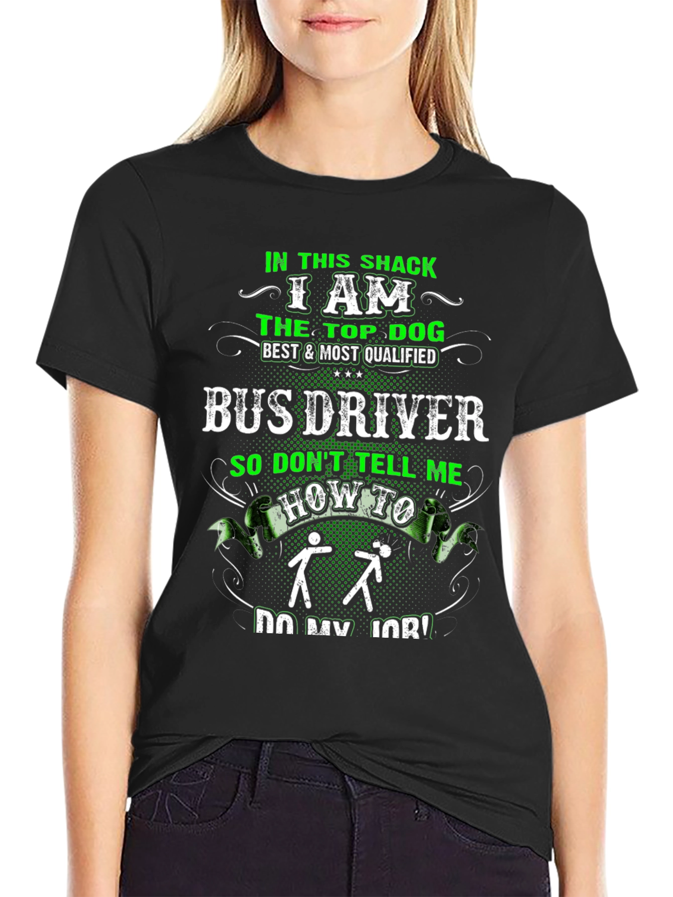 Top Dog Bus Driver T-Shirt