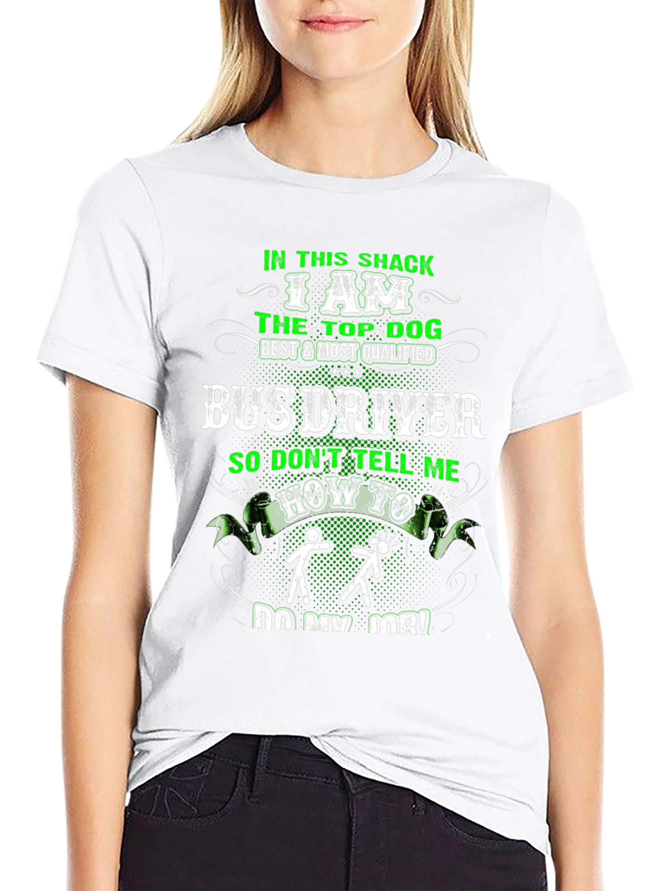 Top Dog Bus Driver T-Shirt