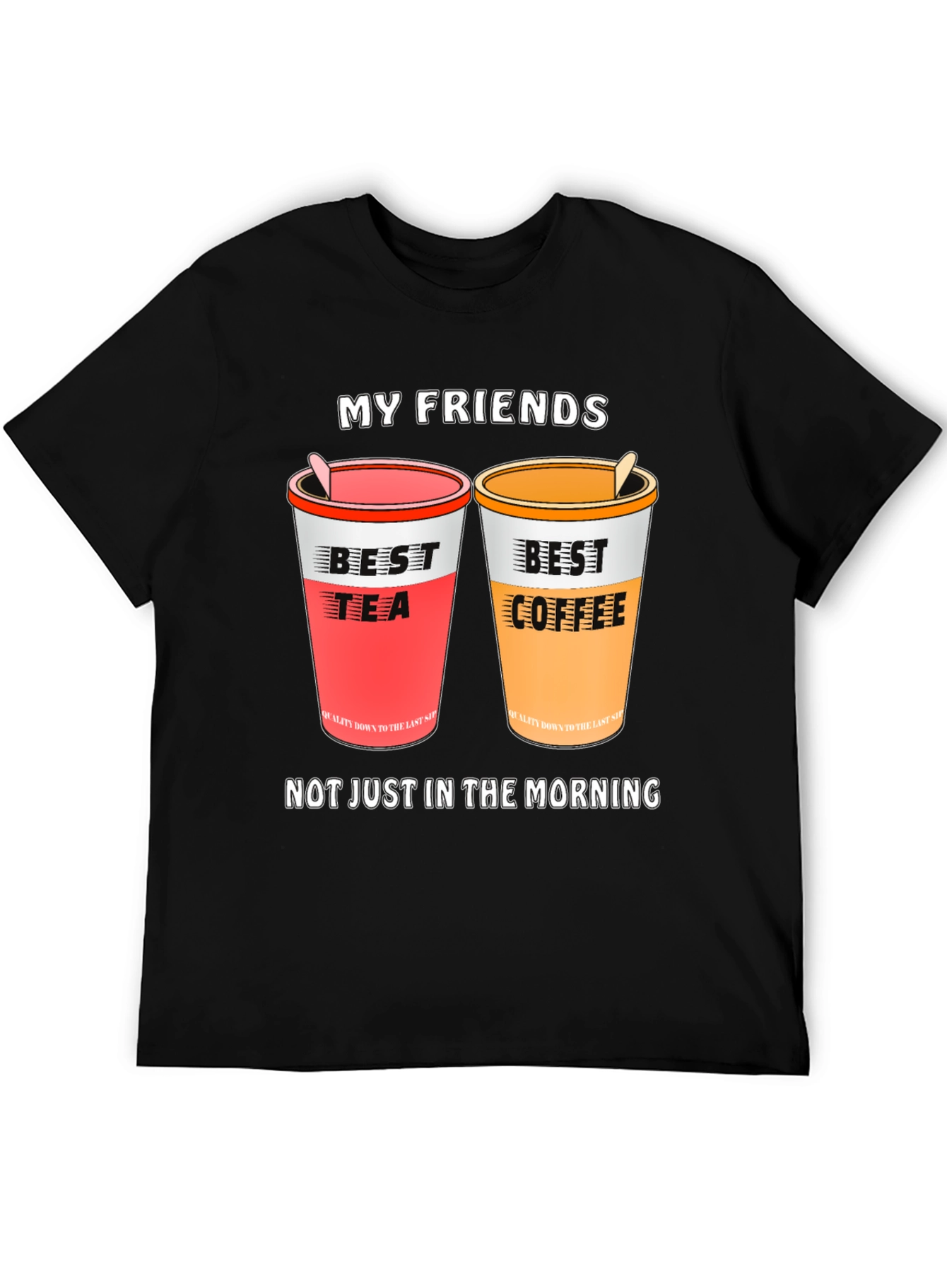 Tea & Coffee Best Friends T-Shirt