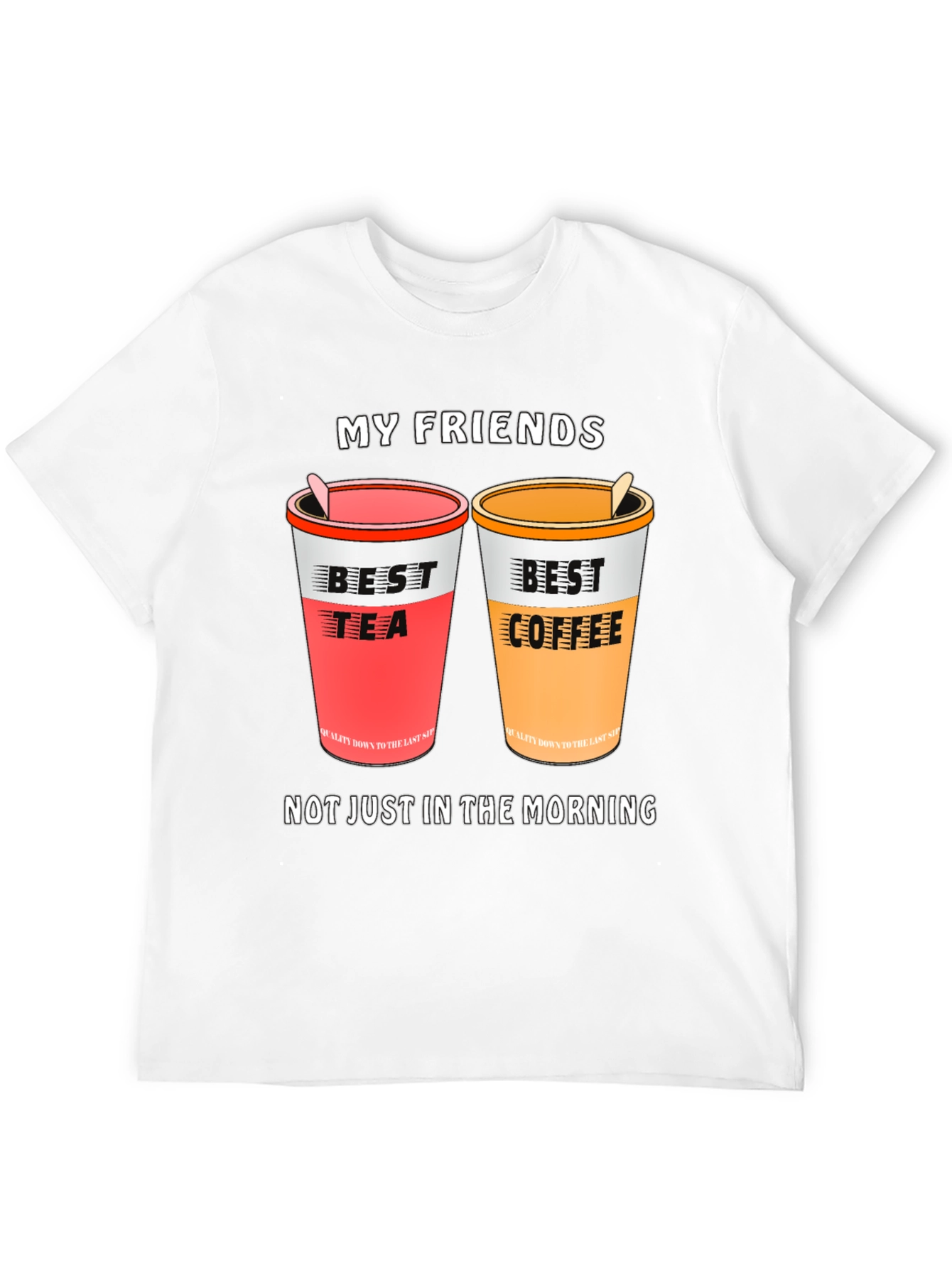 Tea & Coffee Best Friends T-Shirt
