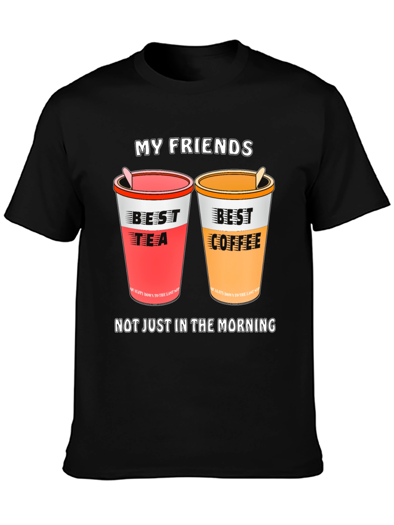 Tea & Coffee Best Friends T-Shirt