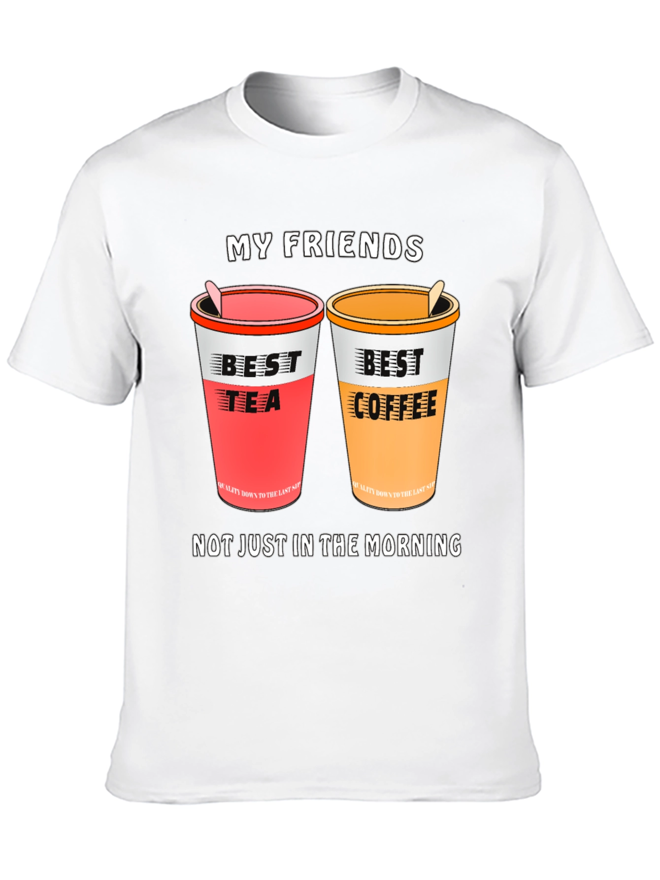 Tea & Coffee Best Friends T-Shirt