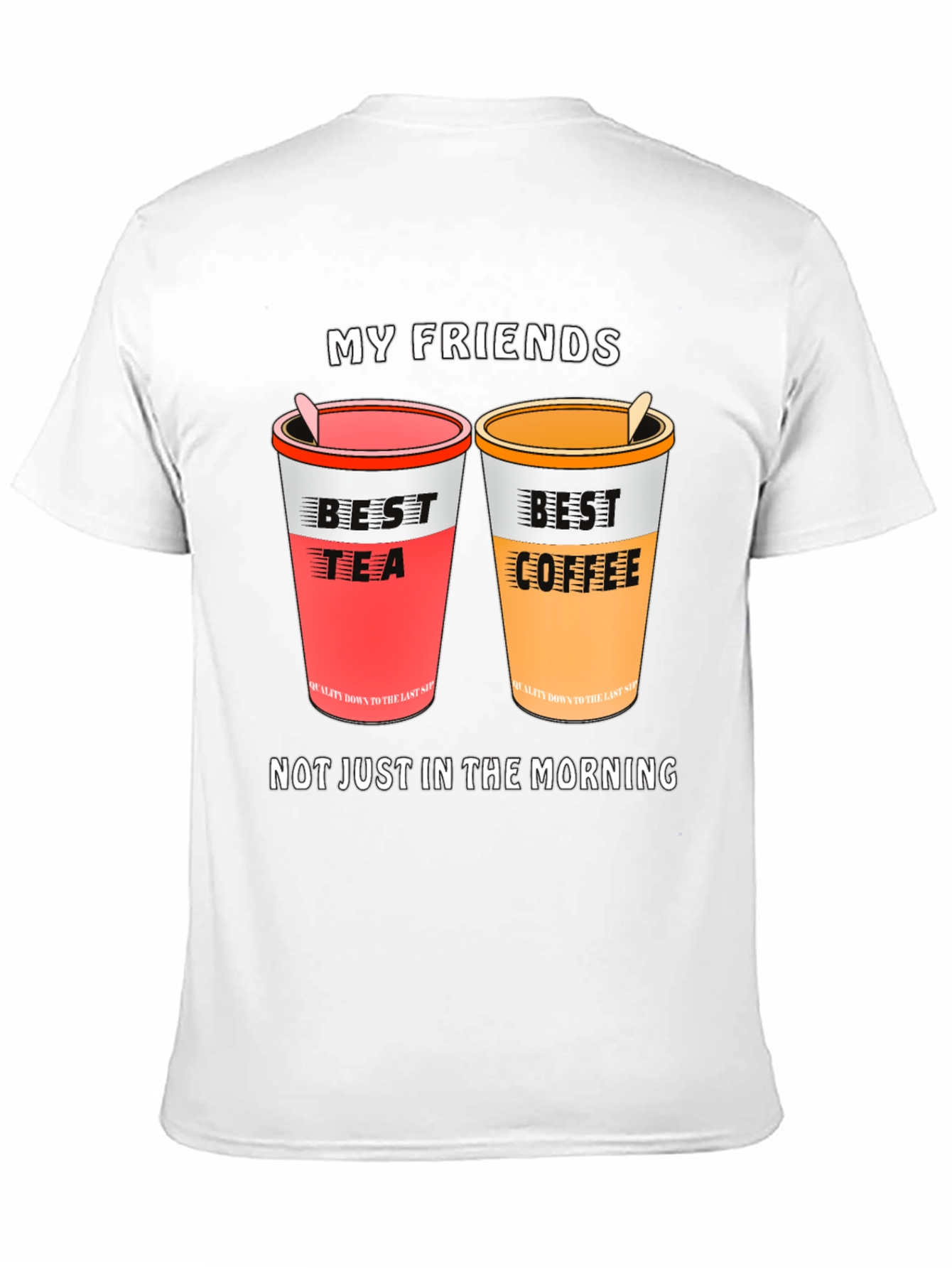 Tea & Coffee Best Friends T-Shirt