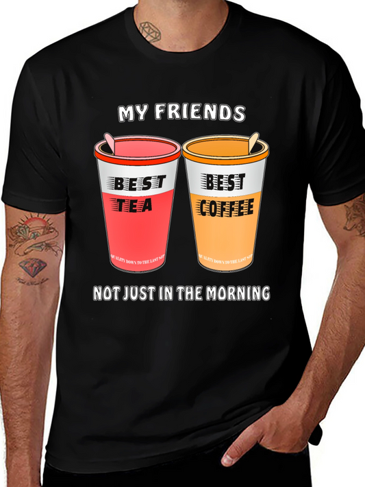 Tea & Coffee Best Friends T-Shirt