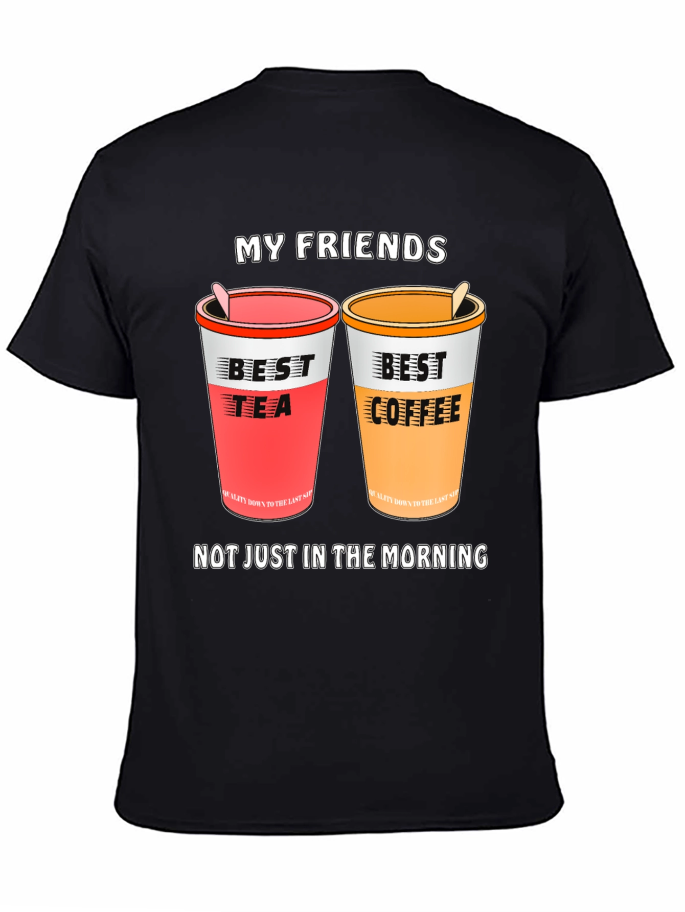 Tea & Coffee Best Friends T-Shirt