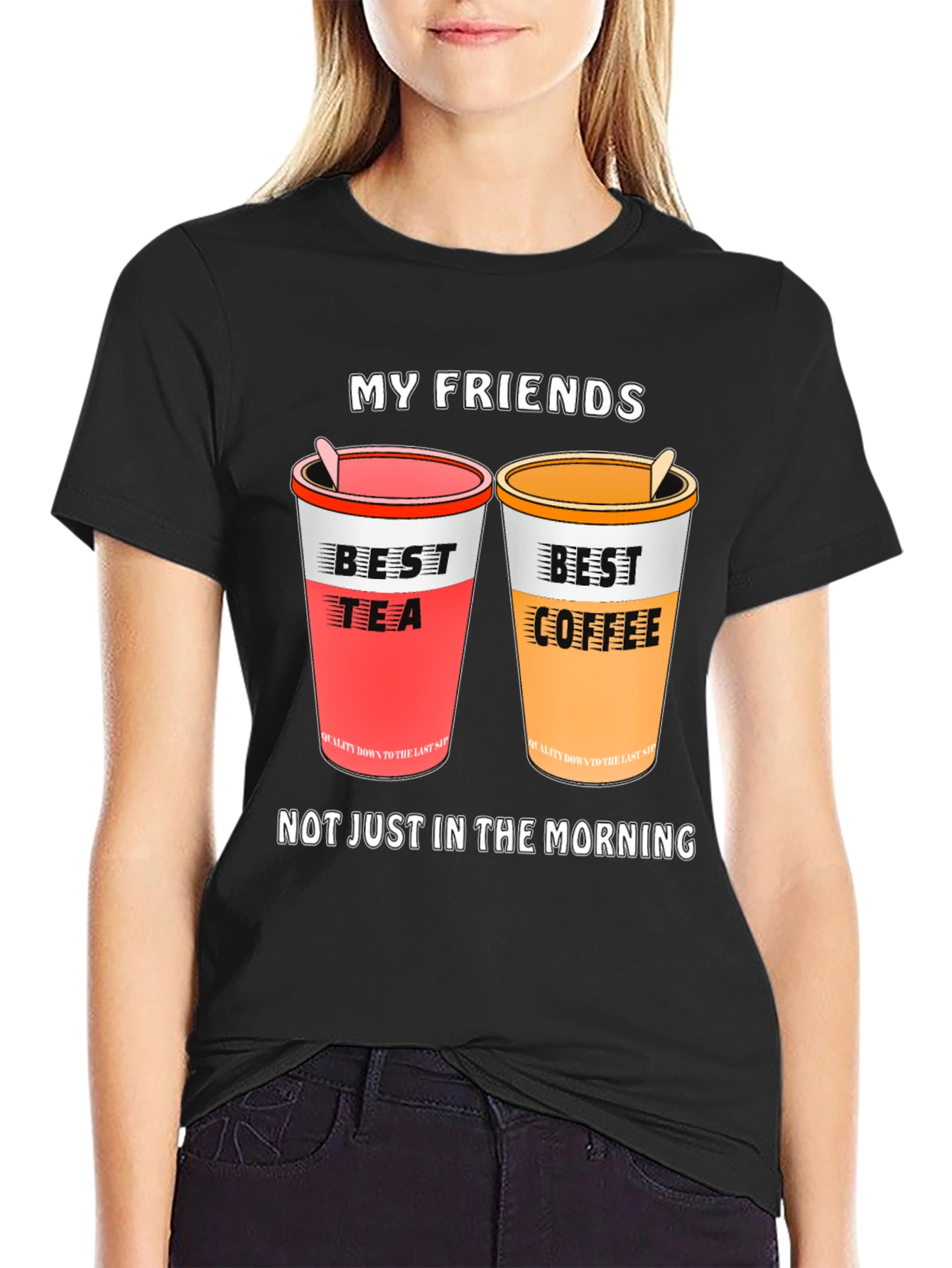Tea & Coffee Best Friends T-Shirt