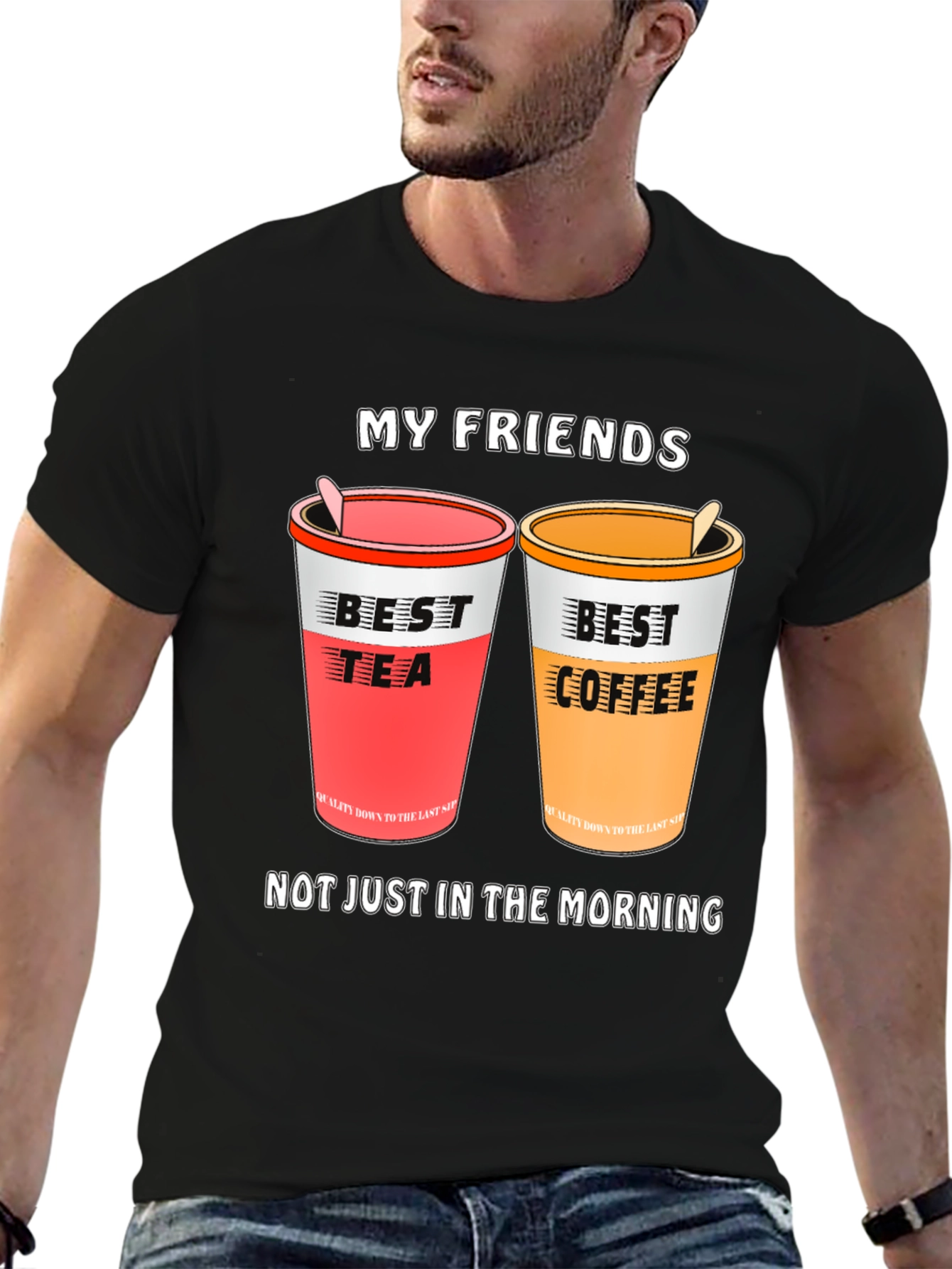 Tea & Coffee Best Friends T-Shirt