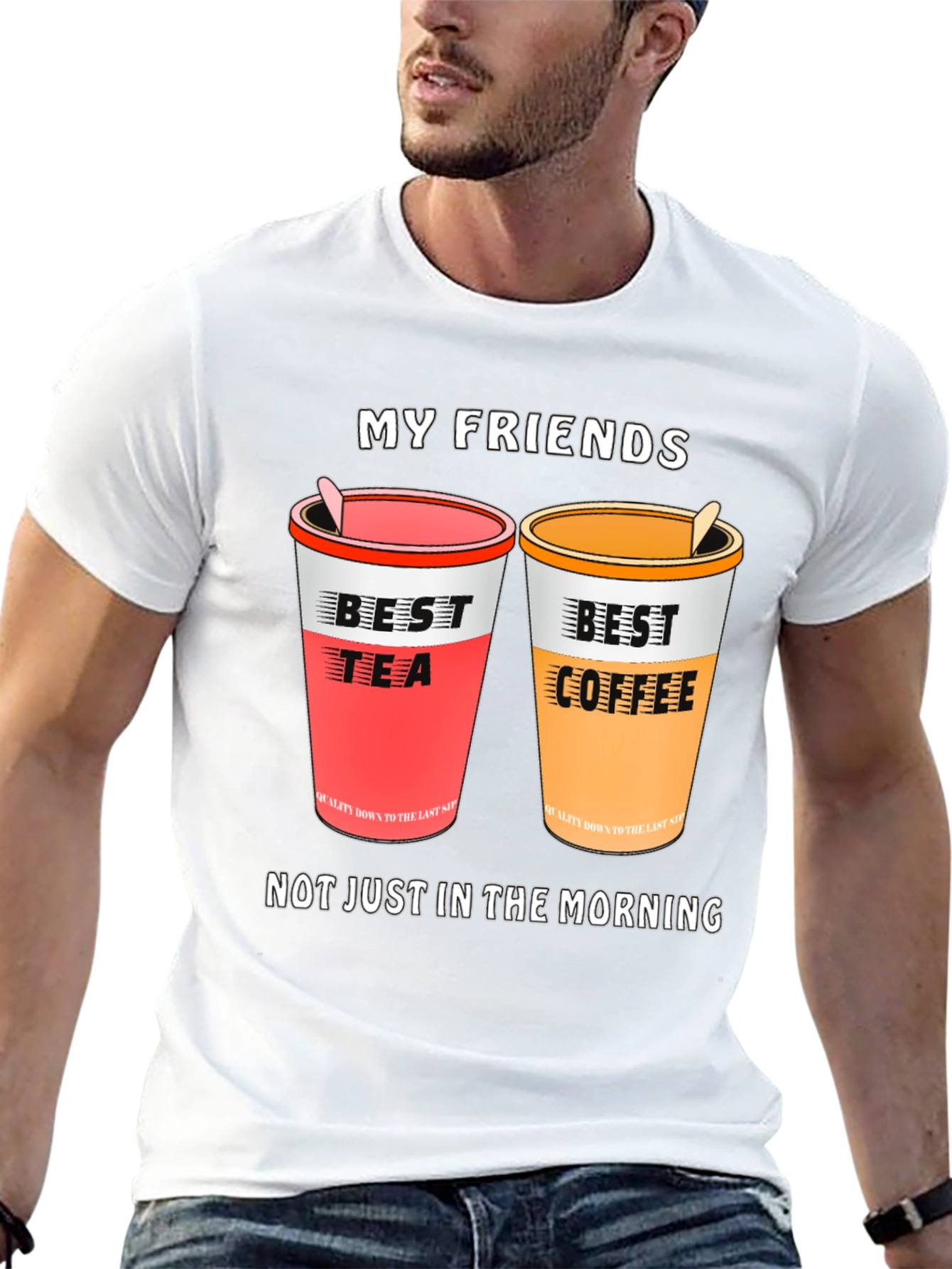 Tea & Coffee Best Friends T-Shirt