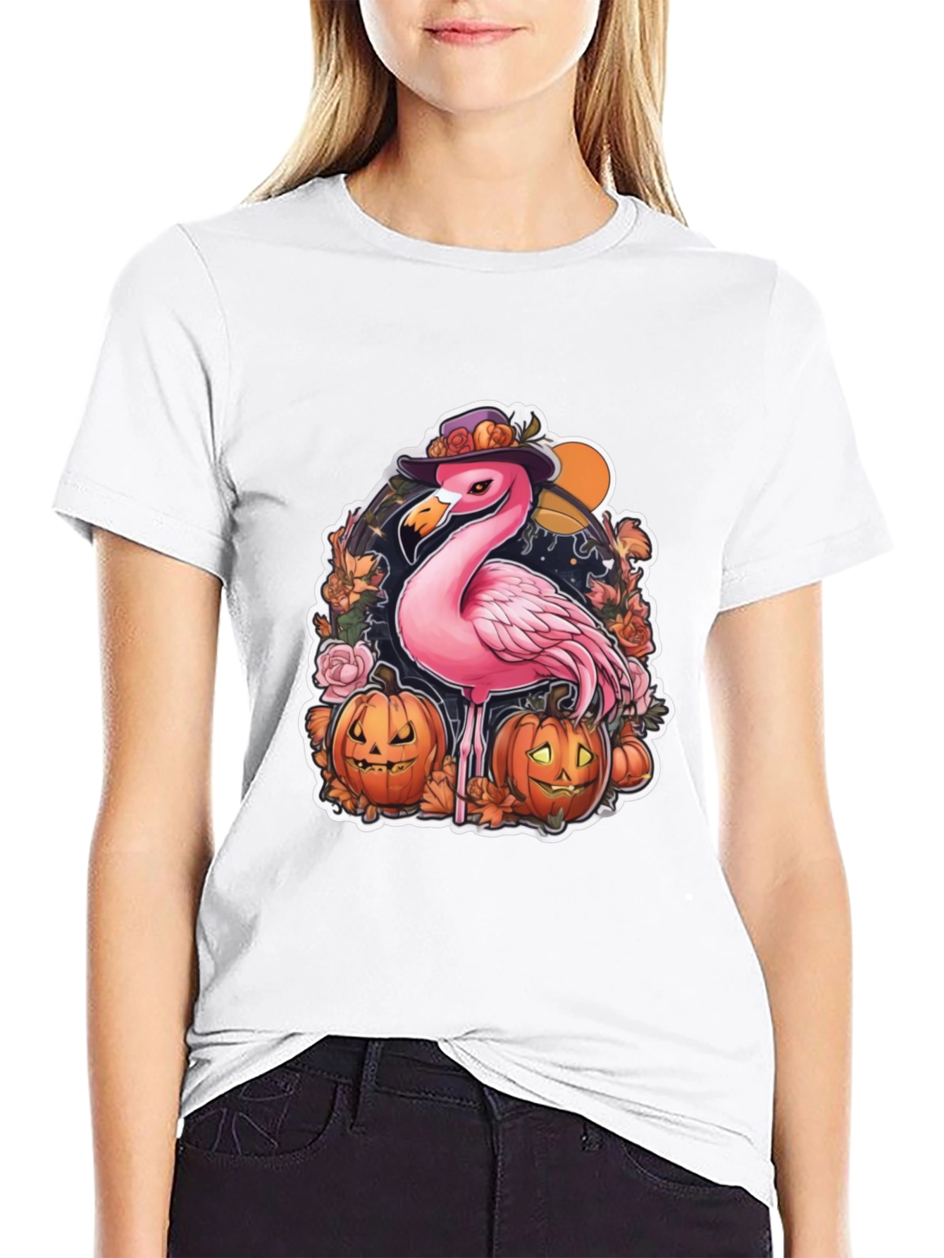Halloween Flamingo T-Shirt