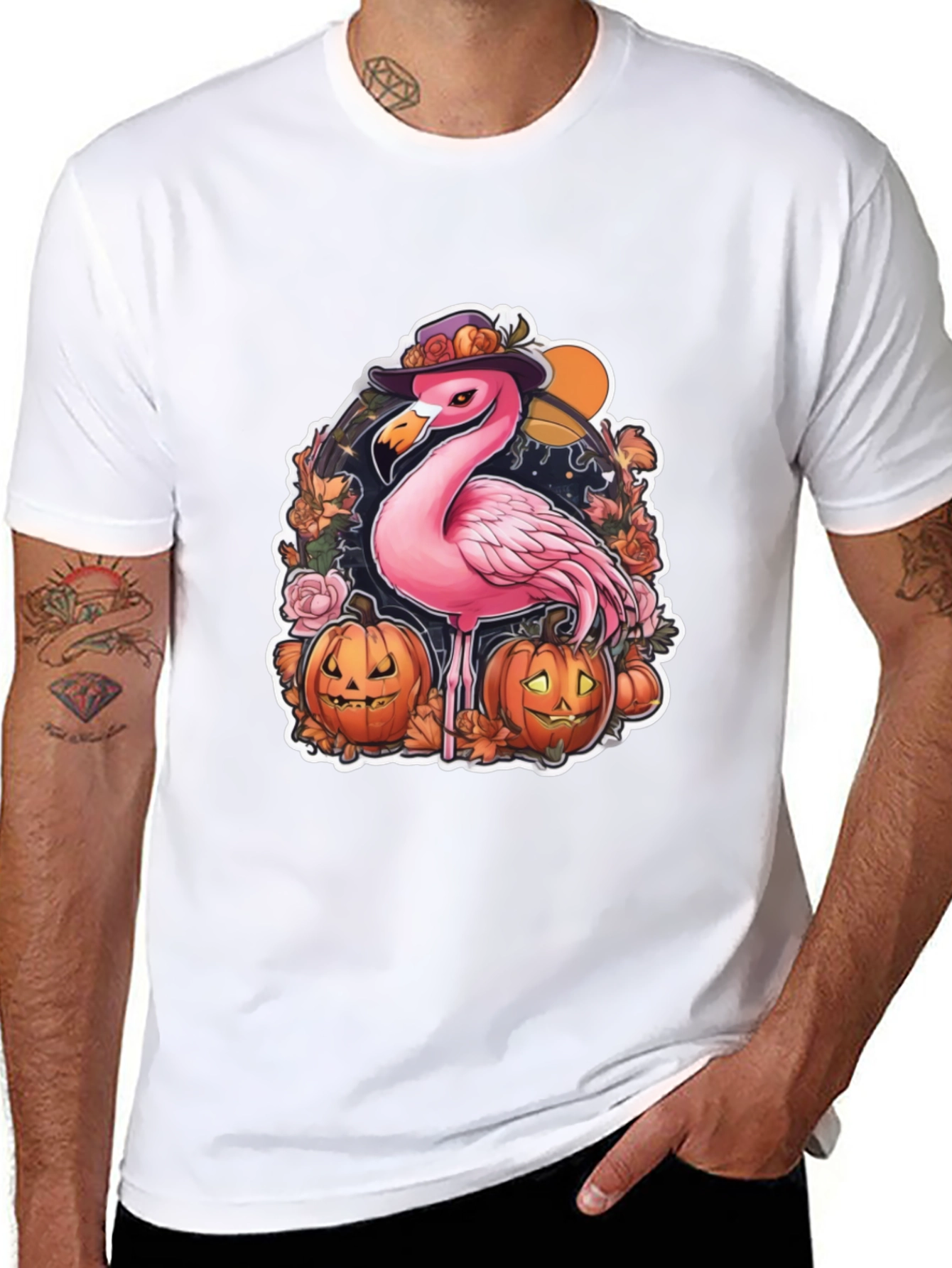 Halloween Flamingo T-Shirt