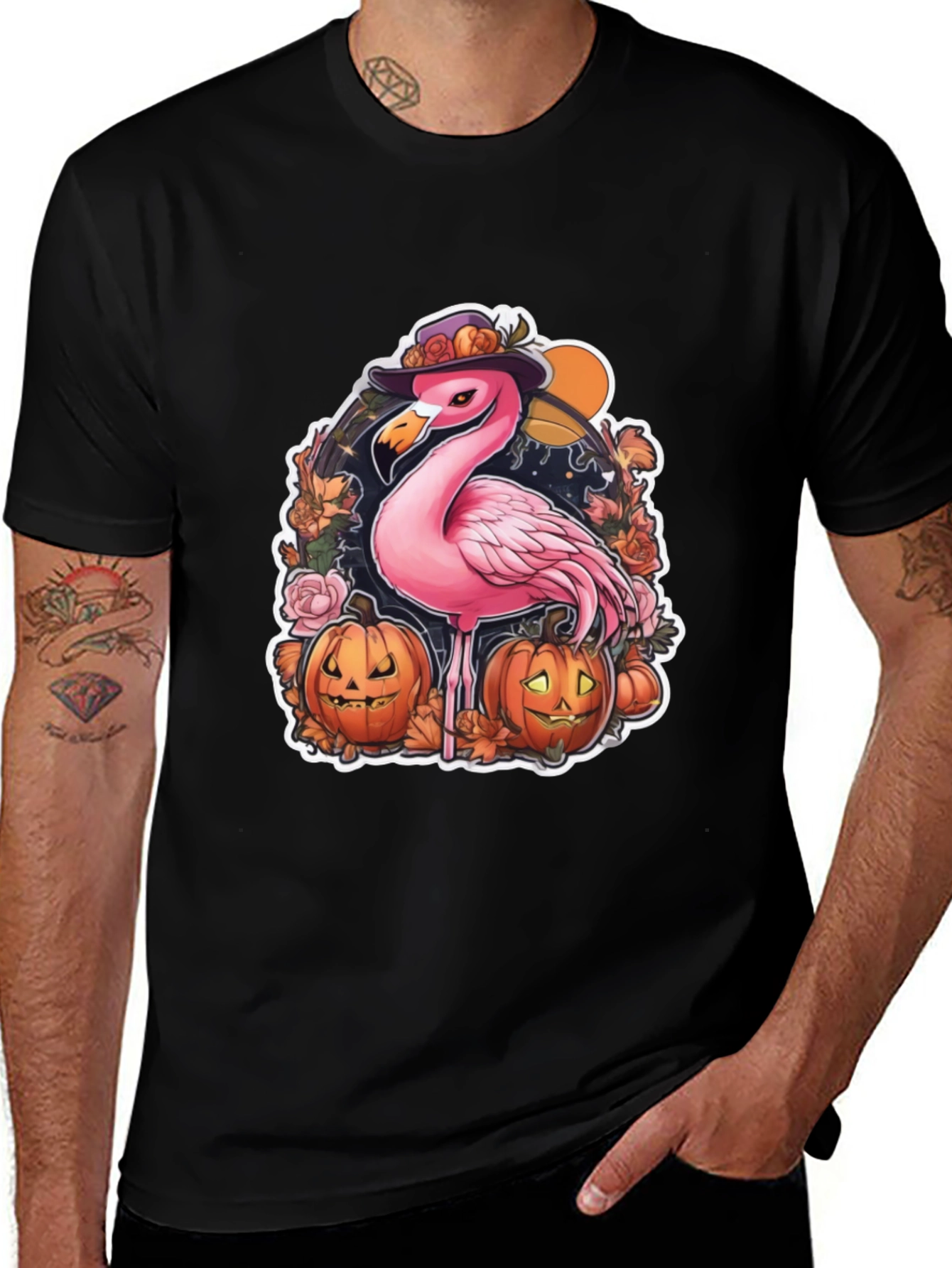 Halloween Flamingo T-Shirt