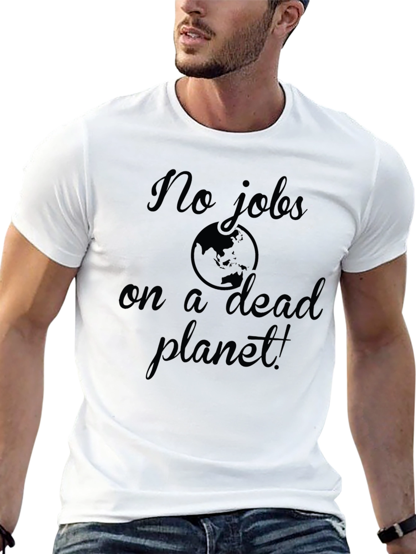 No Jobs On A Dead Planet Graphic Tee