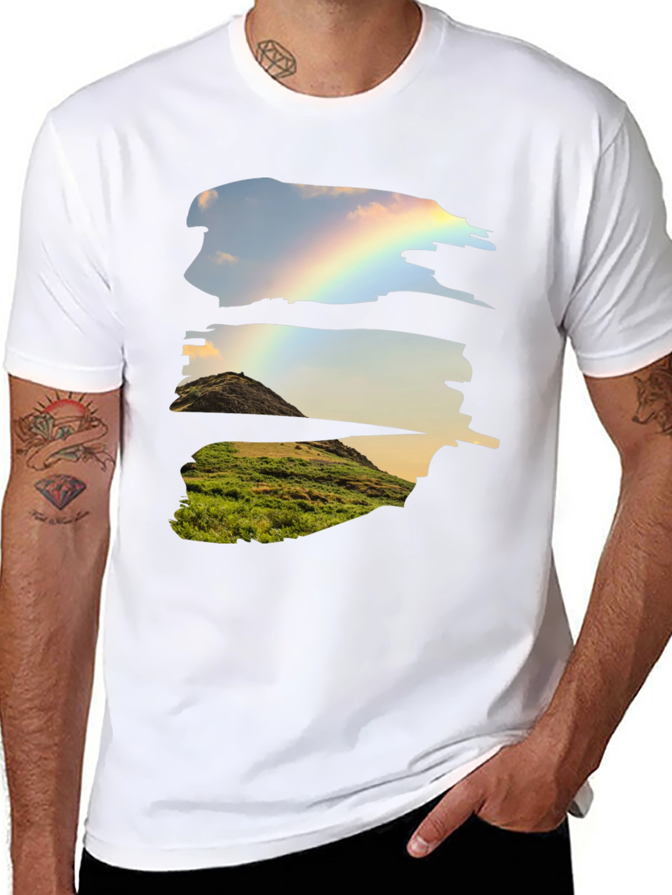 Rainbow Vista Graphic Tee